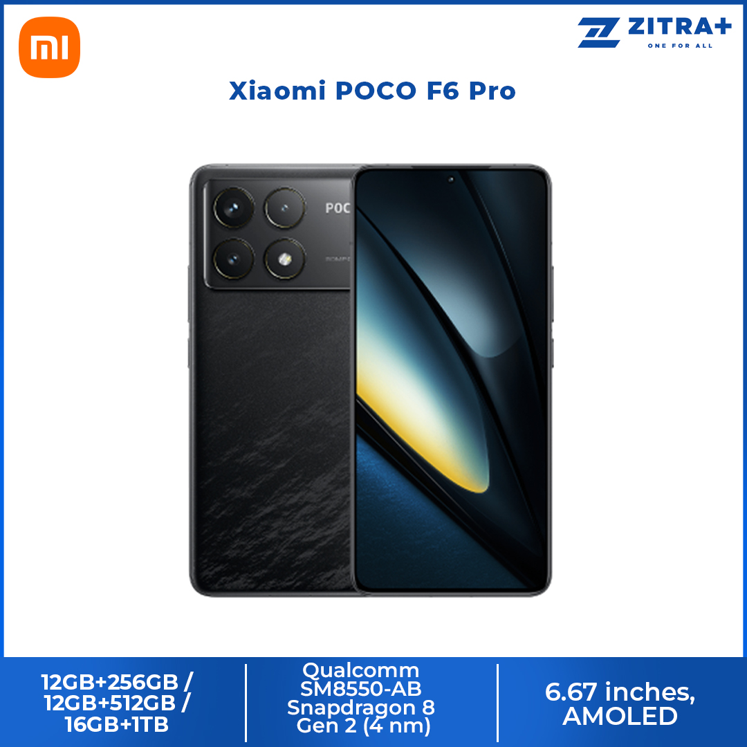 Xiaomi POCO F6 Pro 12GB+256GB / 12GB+512GB / 16GB+1TB | 120W
