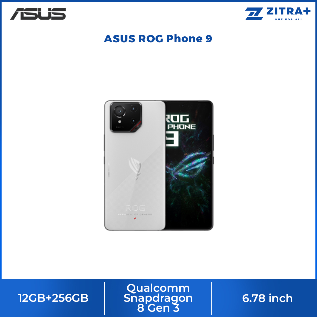 ASUS ROG Phone 9 12GB+256GB | 32 MP RGBW Ultrawide selfies | AniMe Vision | AeroActive Cooler X Pro