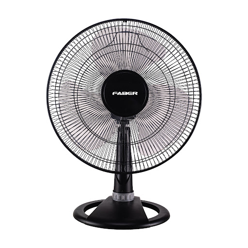 FABER 16" Table Fan FTF REVO 9116GR / FTF REVO 9216RD | 3 Speed | 100% Copper Motor | 5 Star Energy Rating | 51.5dB Noise Level | Table Fan with 1 Year General Warranty & 2 Years Motor Warranty