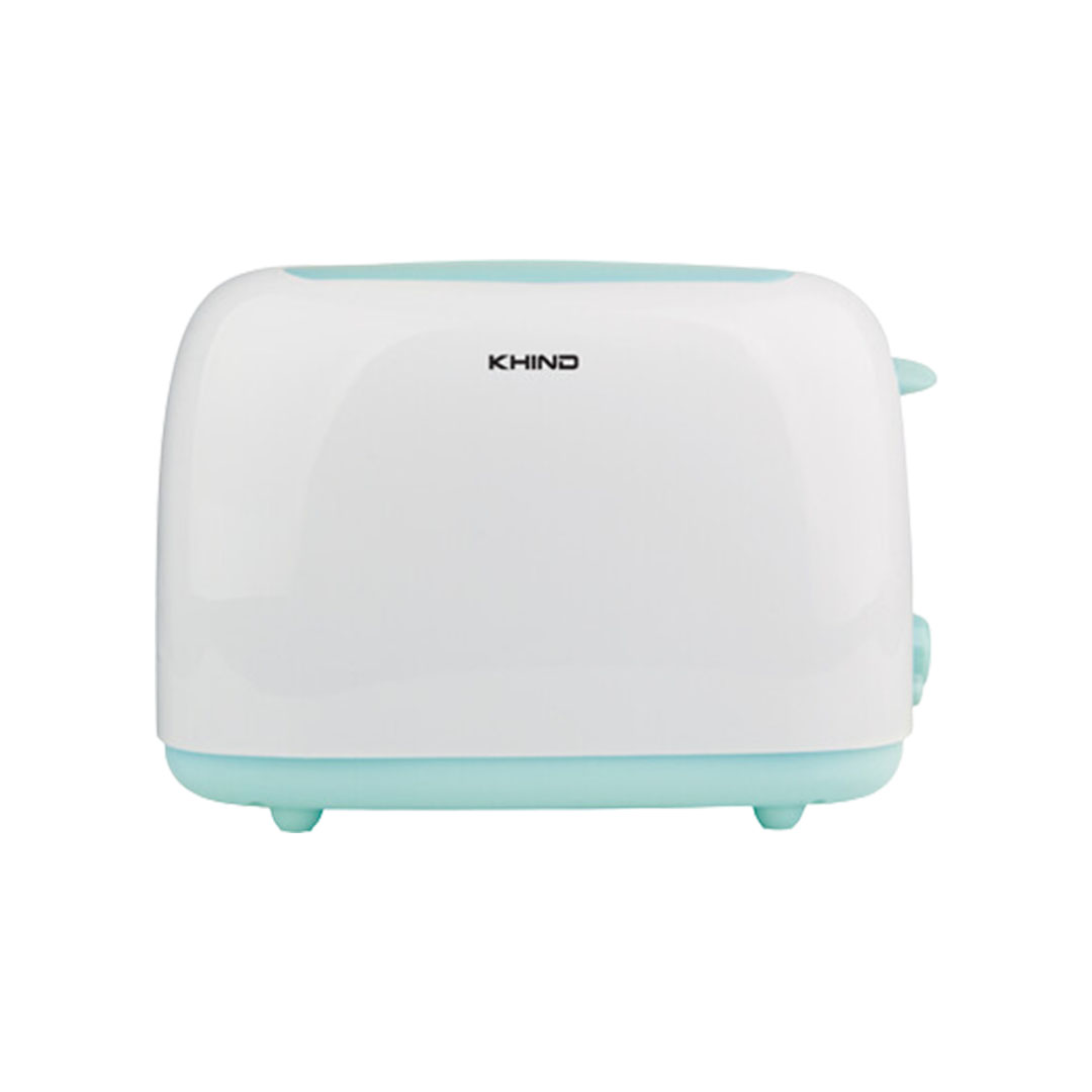KHIND 2 Slices Bread Toaster with Anti-Dust Cover BT808 | Cool Touch - Anti-Scalding Protection | 6 Browning Settings & Stop Button | With Crumb Tray | Bread Toaster with 1 Year Warranty
