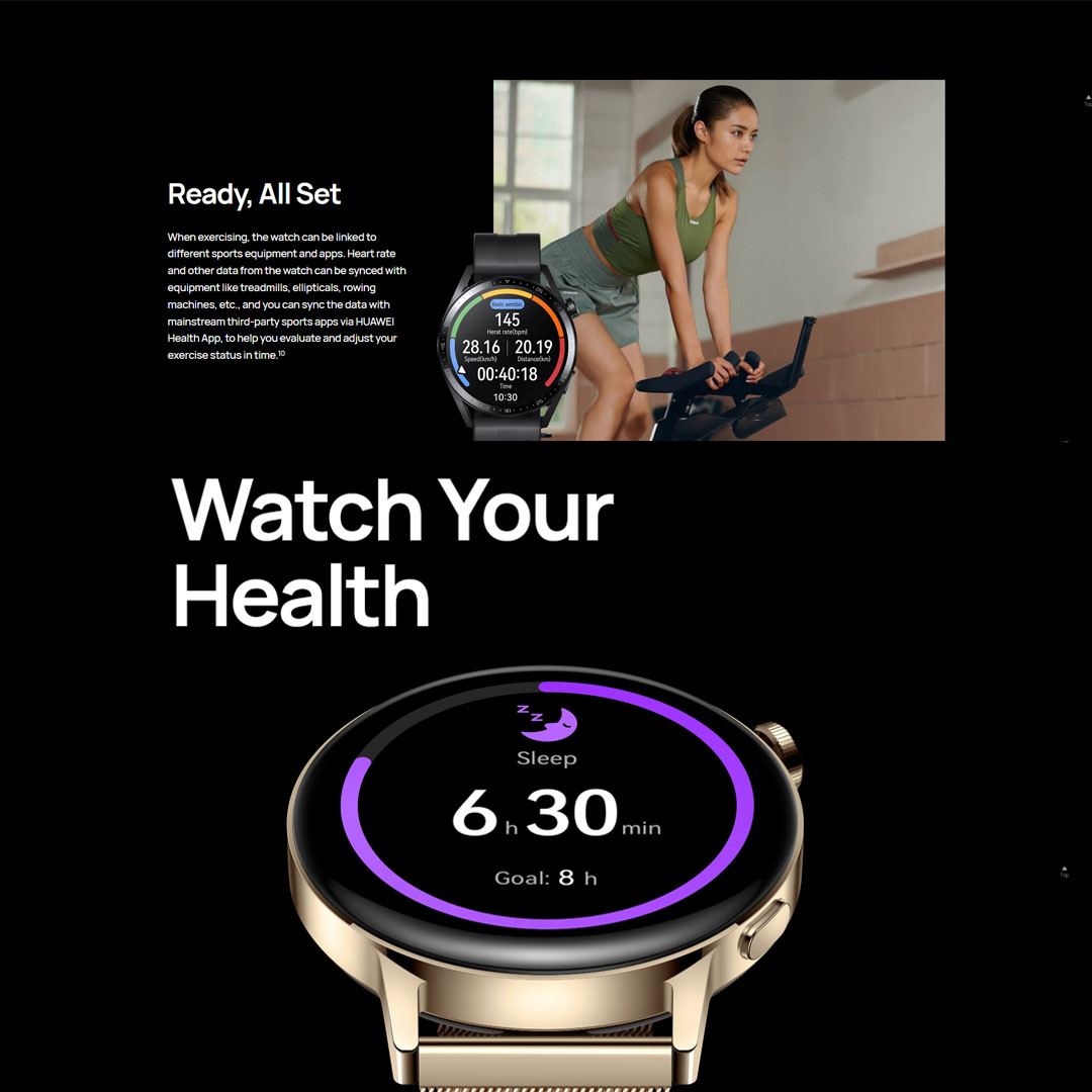 Huawei Watch GT 3 Active Edition | 42MM/46MM | Bluetooth Calling | Durable Battery Life | All-Day SpO2 Monitoring | Smart Watches with 1 Year Warranty