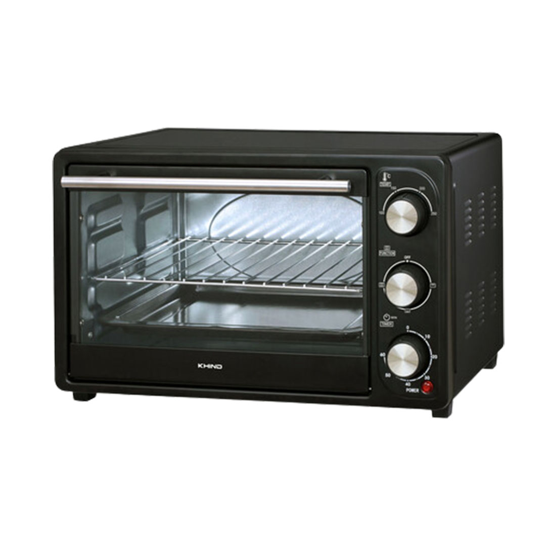 KHIND 23L Electric Oven OT23B | 60 Minutes Timer with Bell Signal | Versatile Heat Source Selection | Temperature Control | Oven with 2 Years Warranty