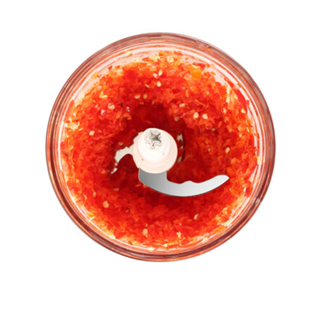 KHIND 0.6L Mini Food Chopper FPC900 | Detachable Knife For Easy Cleaning | SUS304 Stainless Steel Chopping Blades | One Touch Operation | Food Chopper with 1 Year Warranty