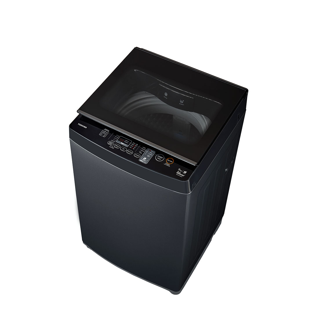 TOSHIBA 13KG Top Load UFB GREATWAVES Origin Inverter AW-DUM1400LM | Origin Inverter | I Clean | Easy Kit | Multi Programs | No Angular Design | Soft Close Lid | Child Lock | Tub Clean | DD Washer with 2 Year General & 3 Year Panel & 10 Year Motor Warranty