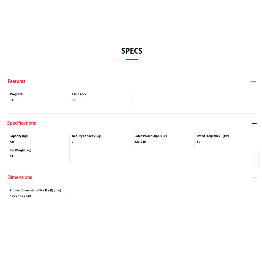 TOSHIBA 7KG Vented SENSEDRY Tumble Dryer TD-H80SEM | Anti-Crease | LED Digital Control Panel | Dryer with 2 Year Warranty