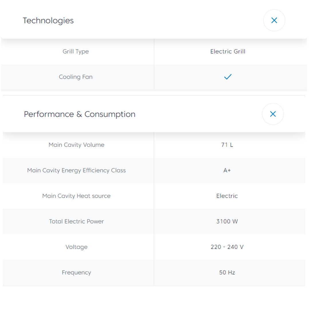 Beko 71L Built-In Oven BIM25400XMS | 13 Programs Selection | Easy-to-Clean Oven Glass | Catalytic Walls | Halogen Illumination | SoftDoor | Steam-Cleaning | Telescopic Shelves | Oven with 2 Years General Warranty & 12 Years Motor Warranty