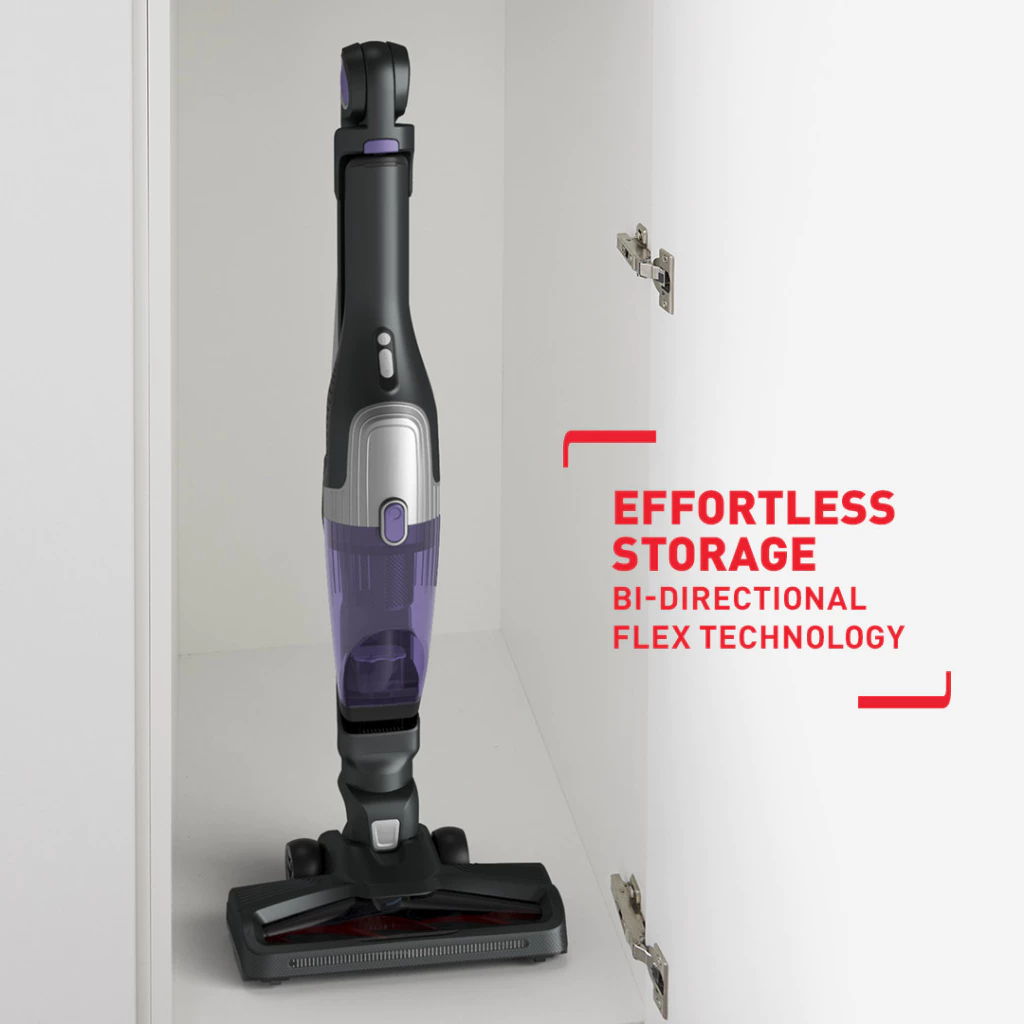 Tefal 145W XTREM Compact 2-in-1 Cordless Vacuum Cleaner Stick TY1238 | Bi-directional Flex Technology | 0.4 L (max)