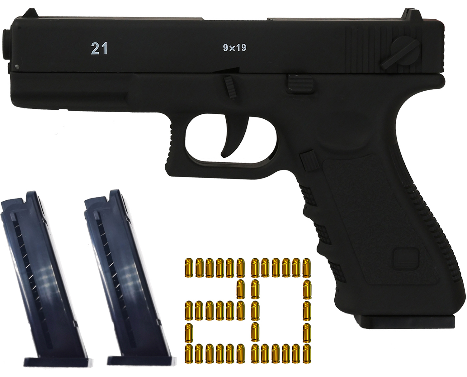 UDLtoy トイガン、グロック トイガン，モデルガン，排莢式