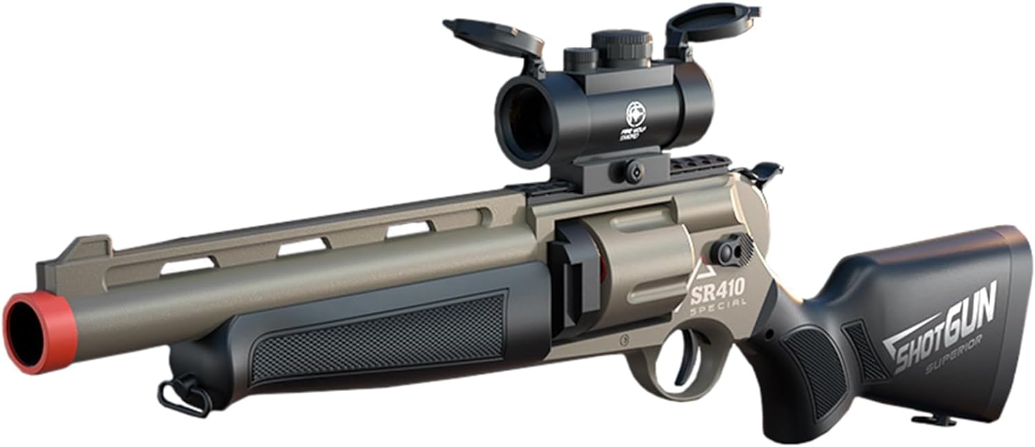 ハンドガン風おもちゃ銃 ナーフ シリーズ  ソフト弾 おもちゃのリボルバー、ポンプアクション おもちゃのショットガン、