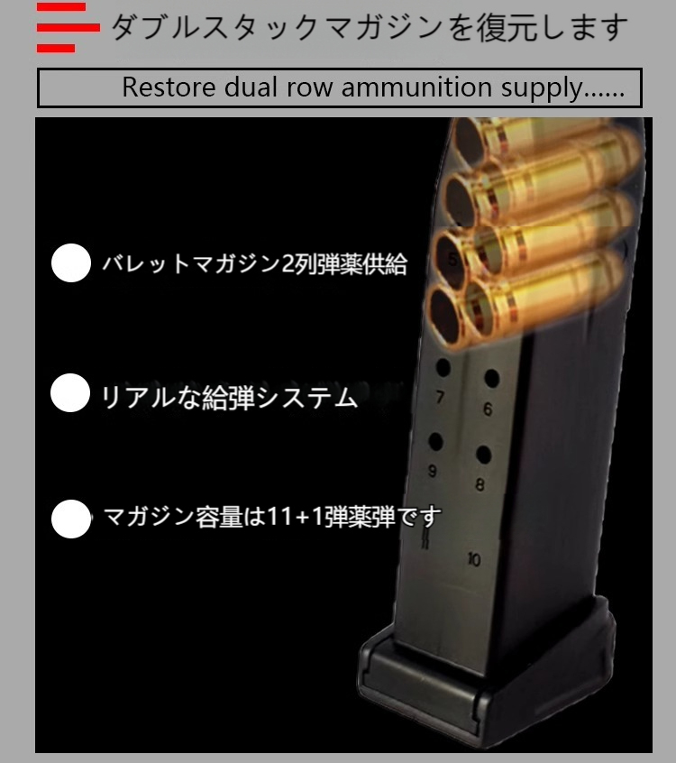 スプリングフィールドHELL CAT コンパクト銃、フィンガーアクションブローバックトイガン