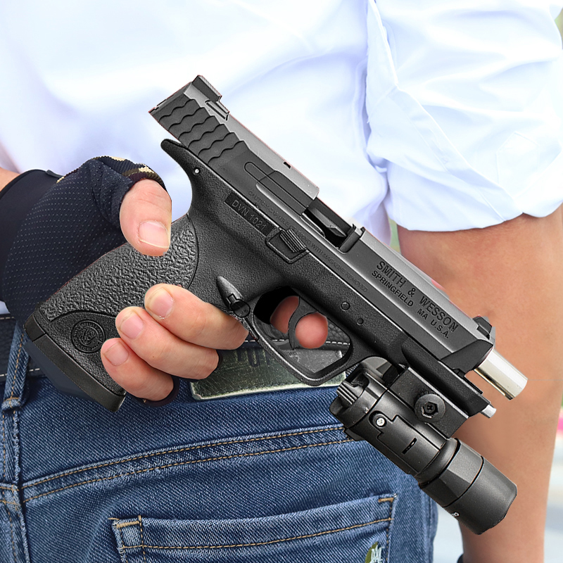 UDL  mp40 、 フィンガーアクションブローバッ クトイガン モデルガン、自動排莢 排莢式 発射不可 