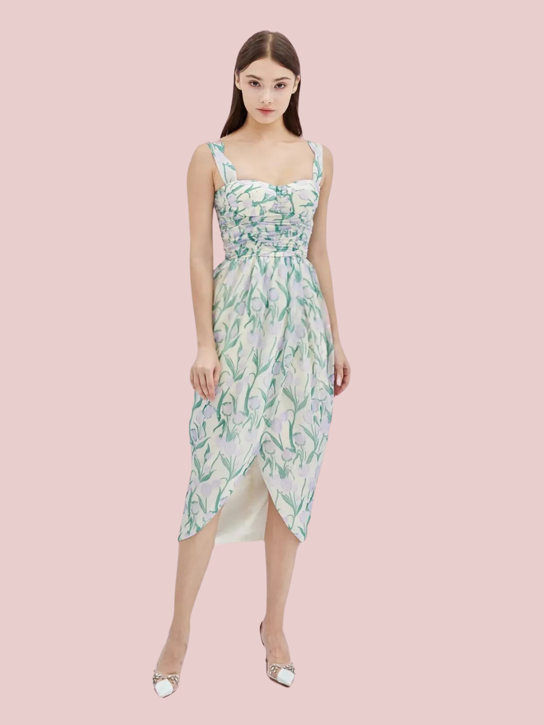 Gerri Tulip Print Dress