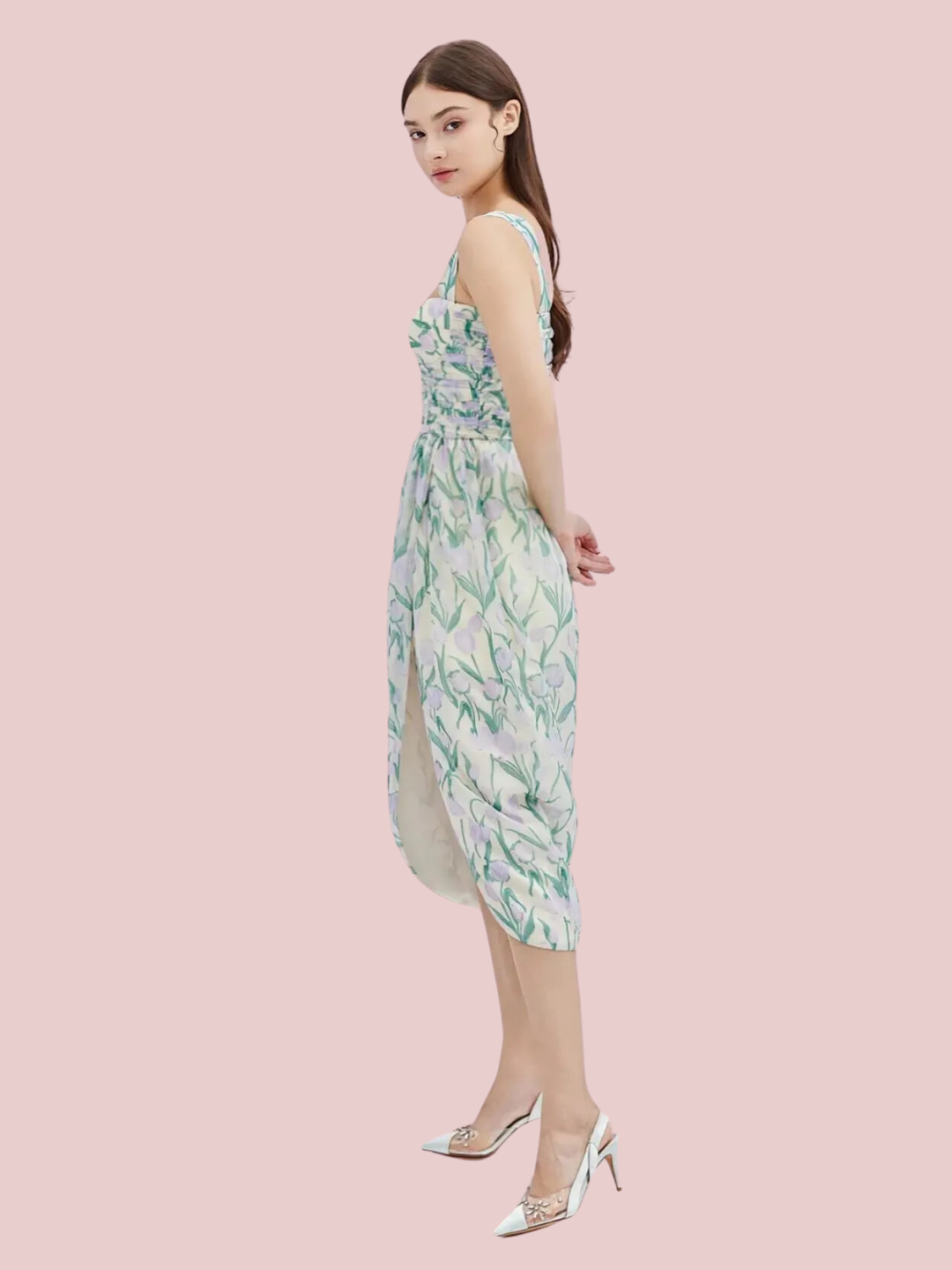 Gerri Tulip Print Dress