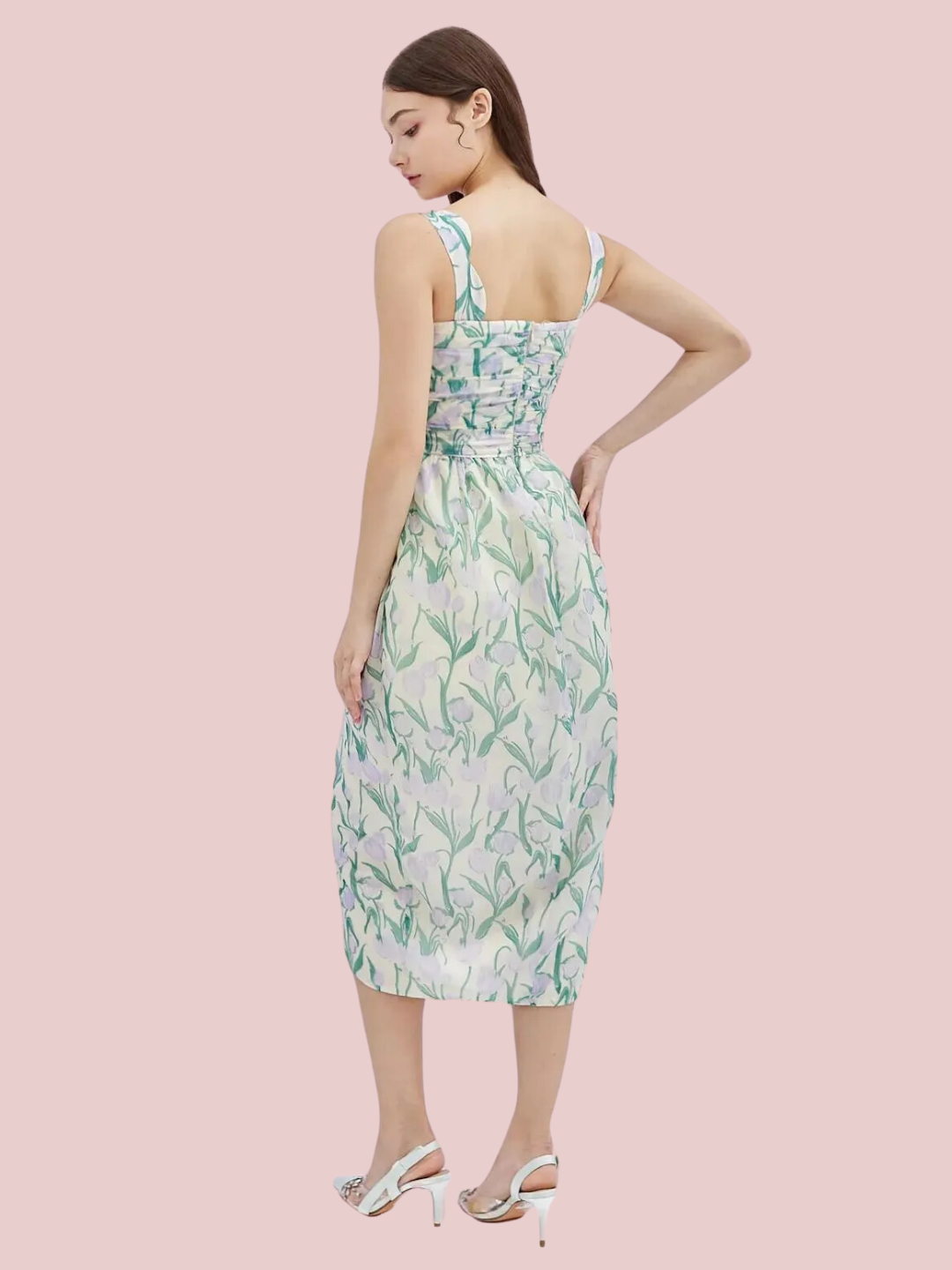 Gerri Tulip Print Dress