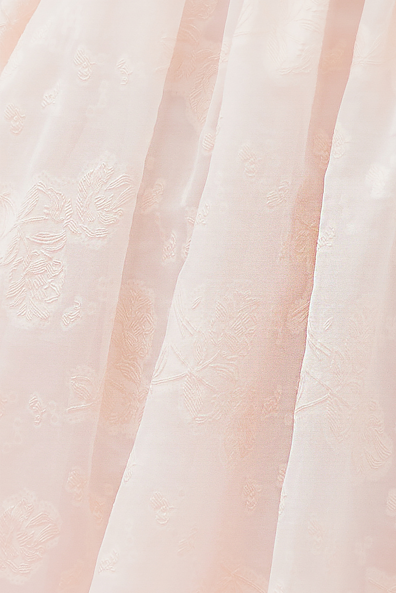 GABRIELLE PINK FLOWER JACQUARD DRESS