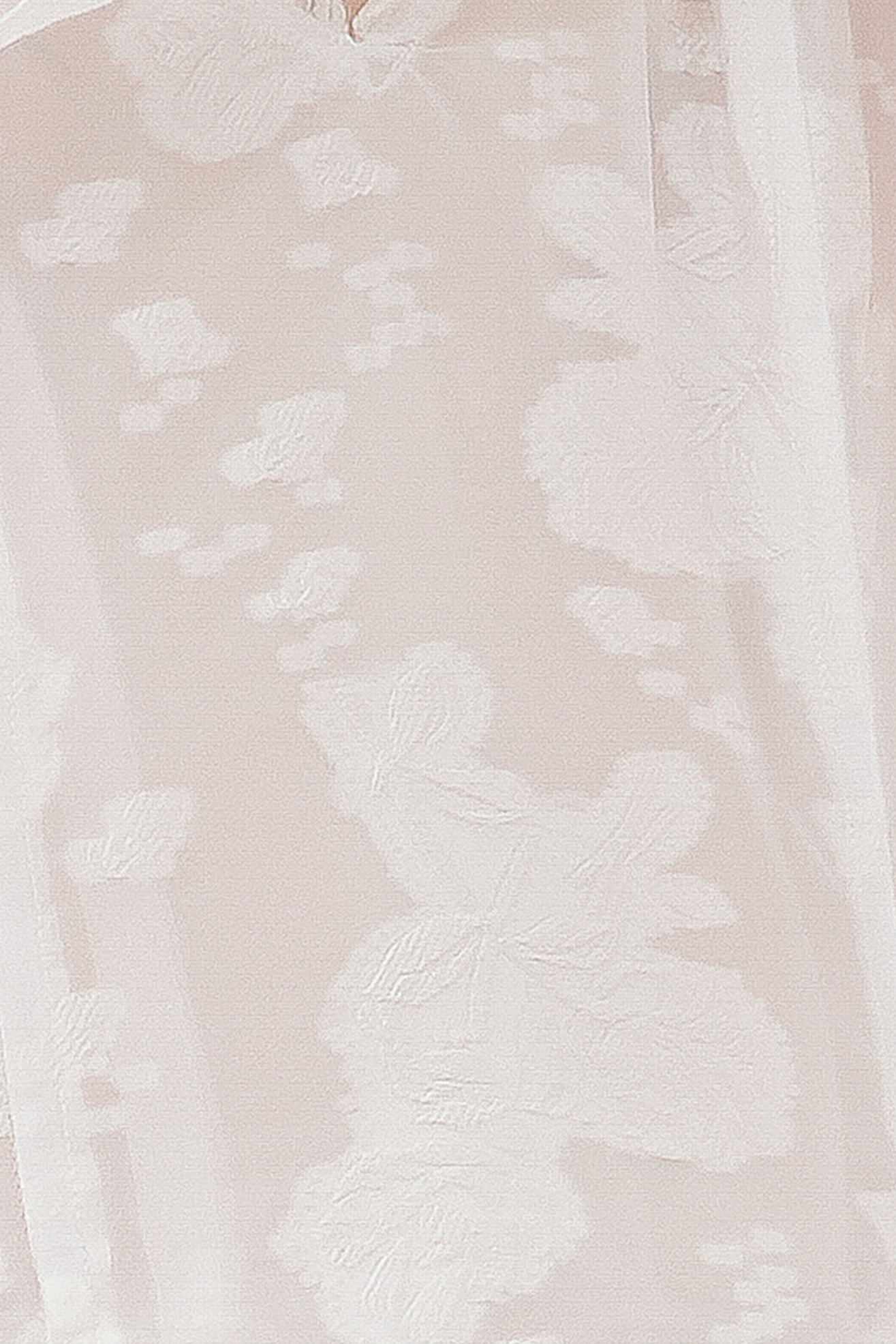 GABRIELLE WHITE FLOWER JACQUARD DRESS