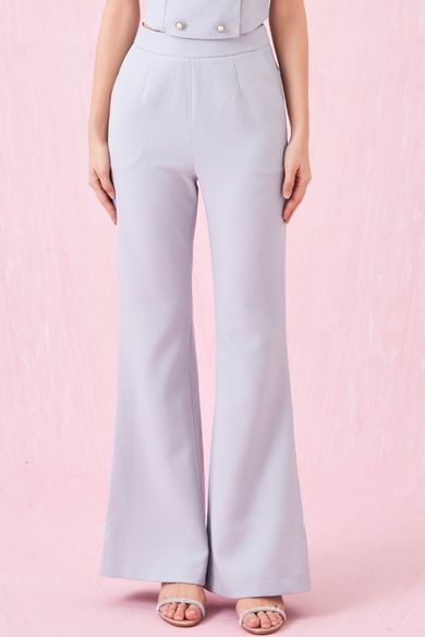 Arnett Slate Blue Flare Pant