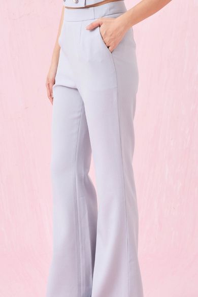 Arnett Slate Blue Flare Pant