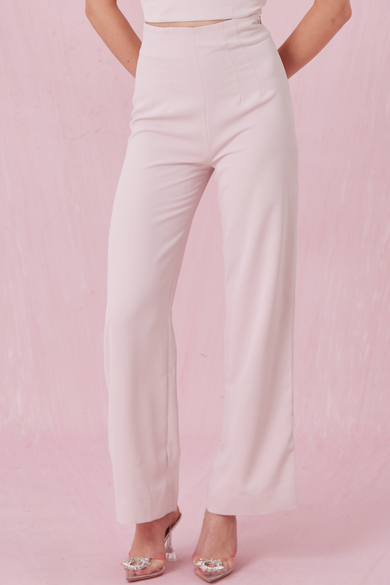 Chantille Pink Flare Pants