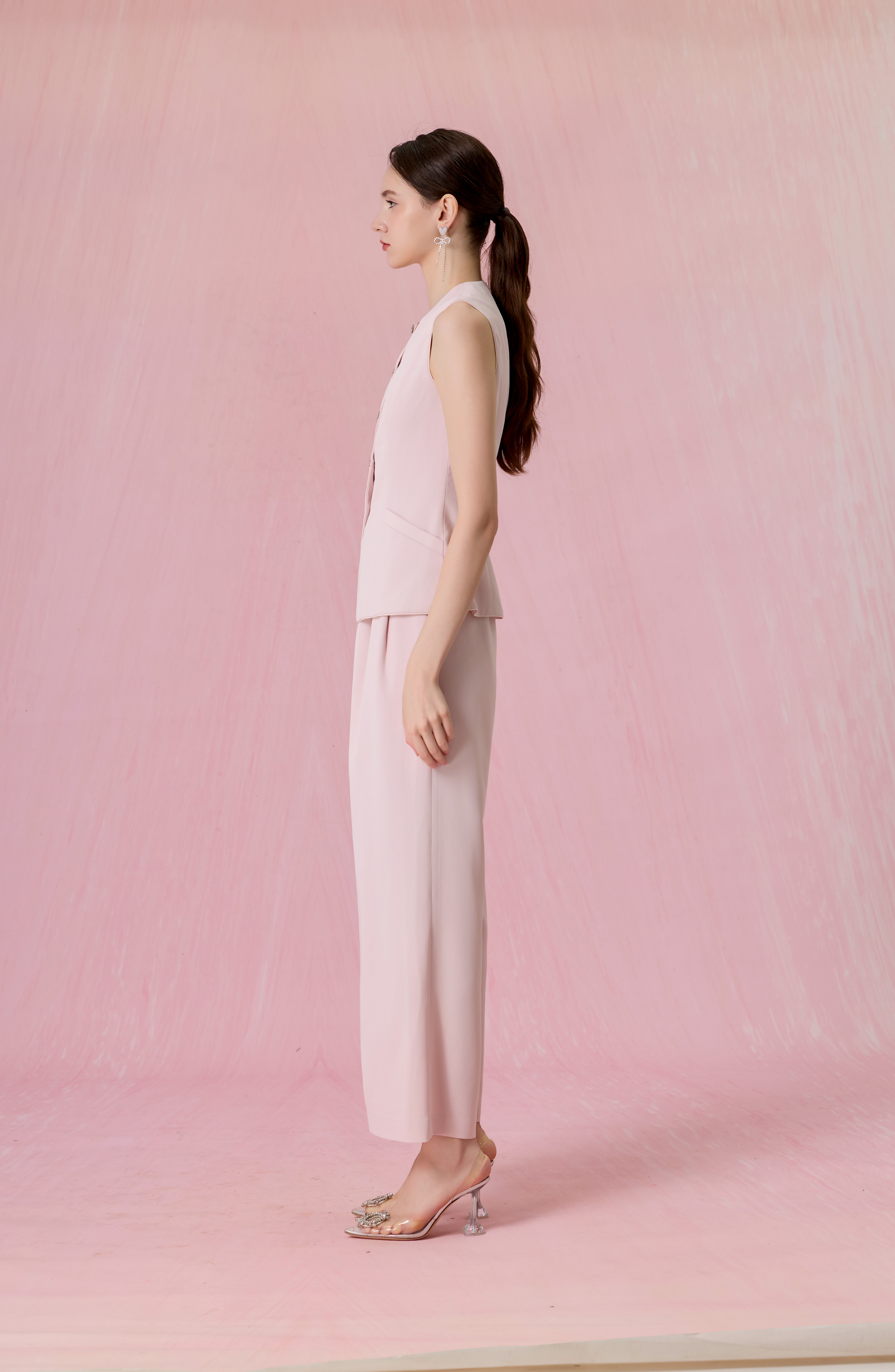 Cheralin Pink Pleated Pants