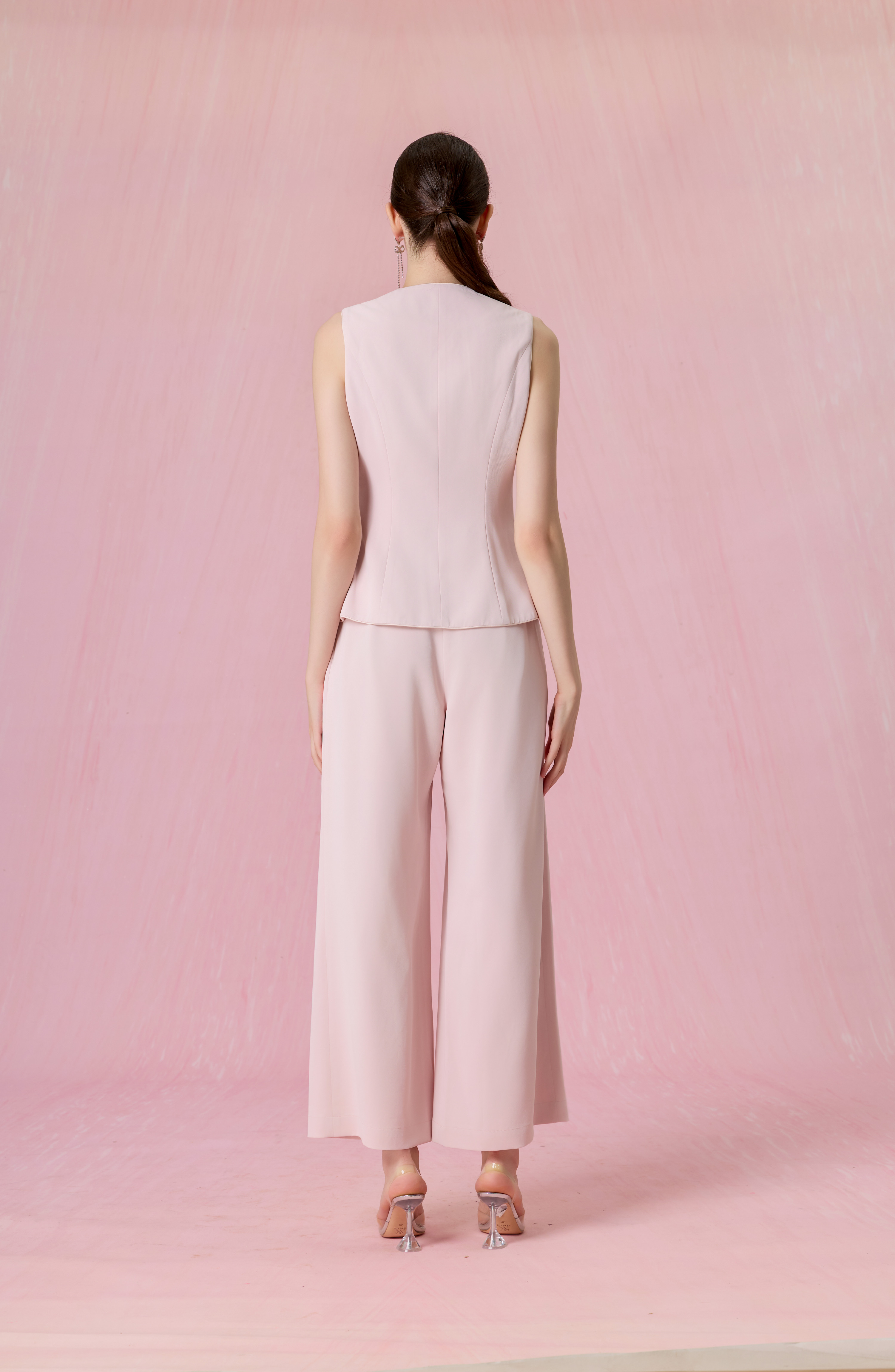 Cheralin Pink Pleated Pants