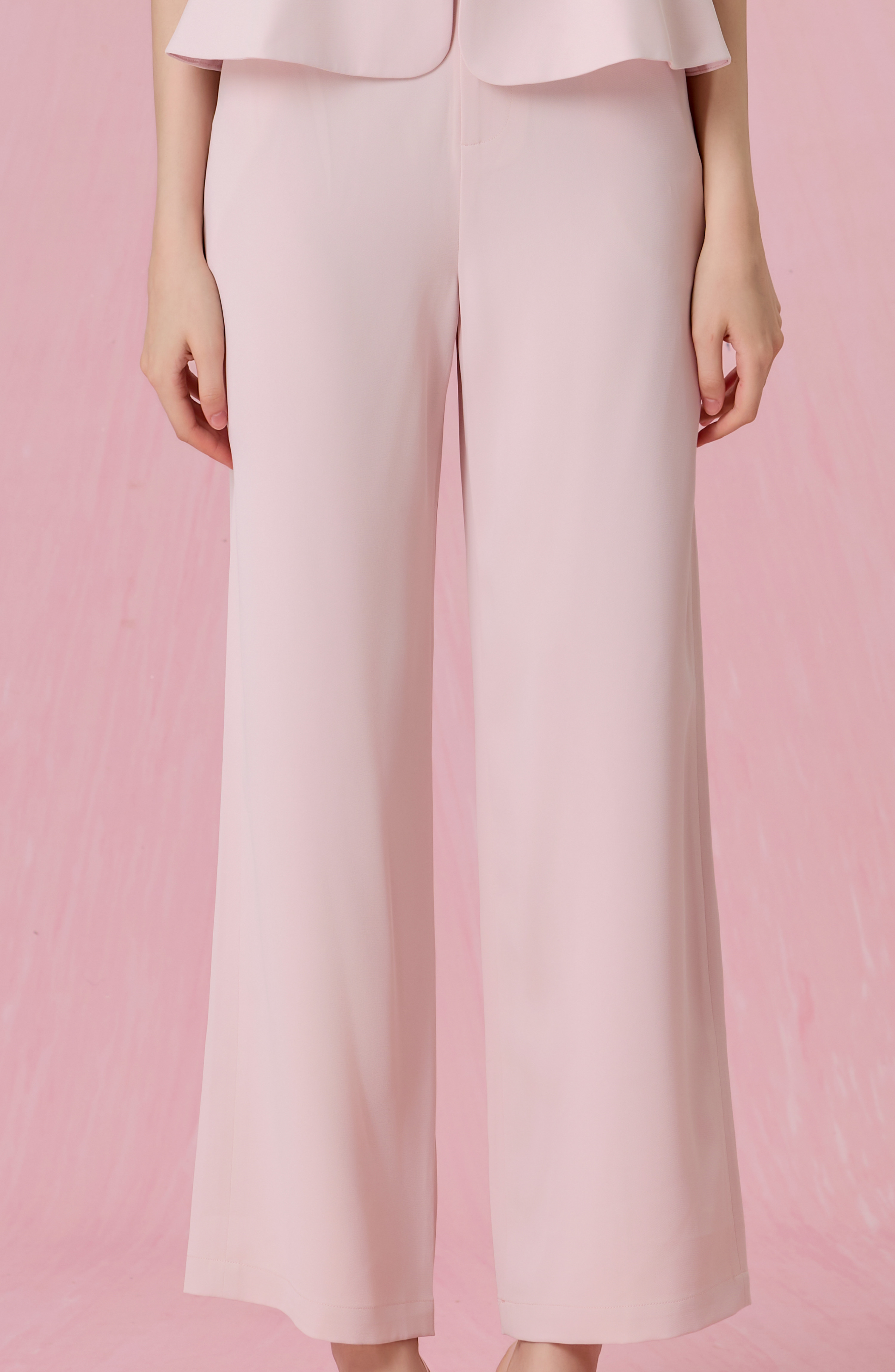 Charelin Pink Straight Pants