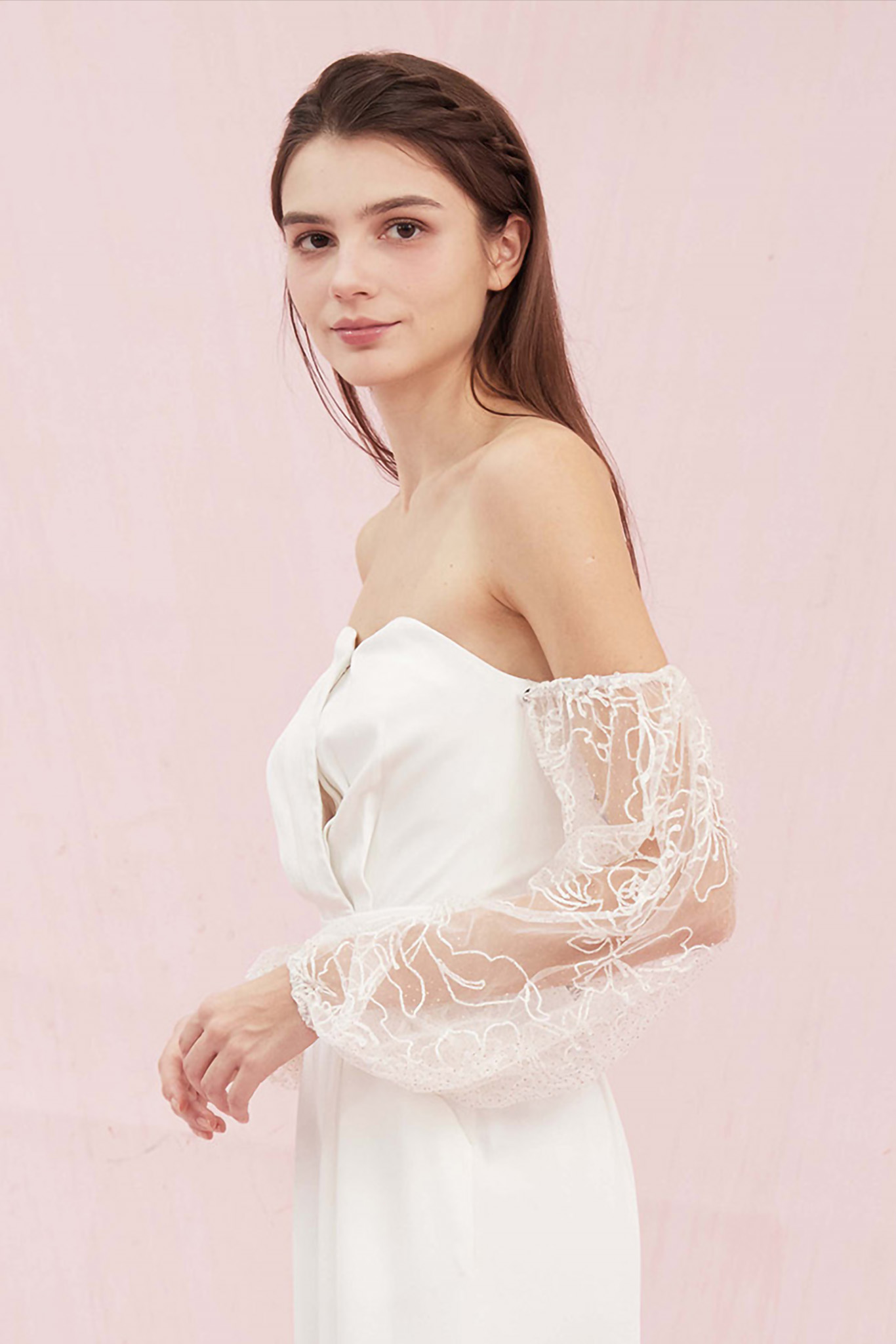 Gwynith White Off Shoulder Jumpsuit