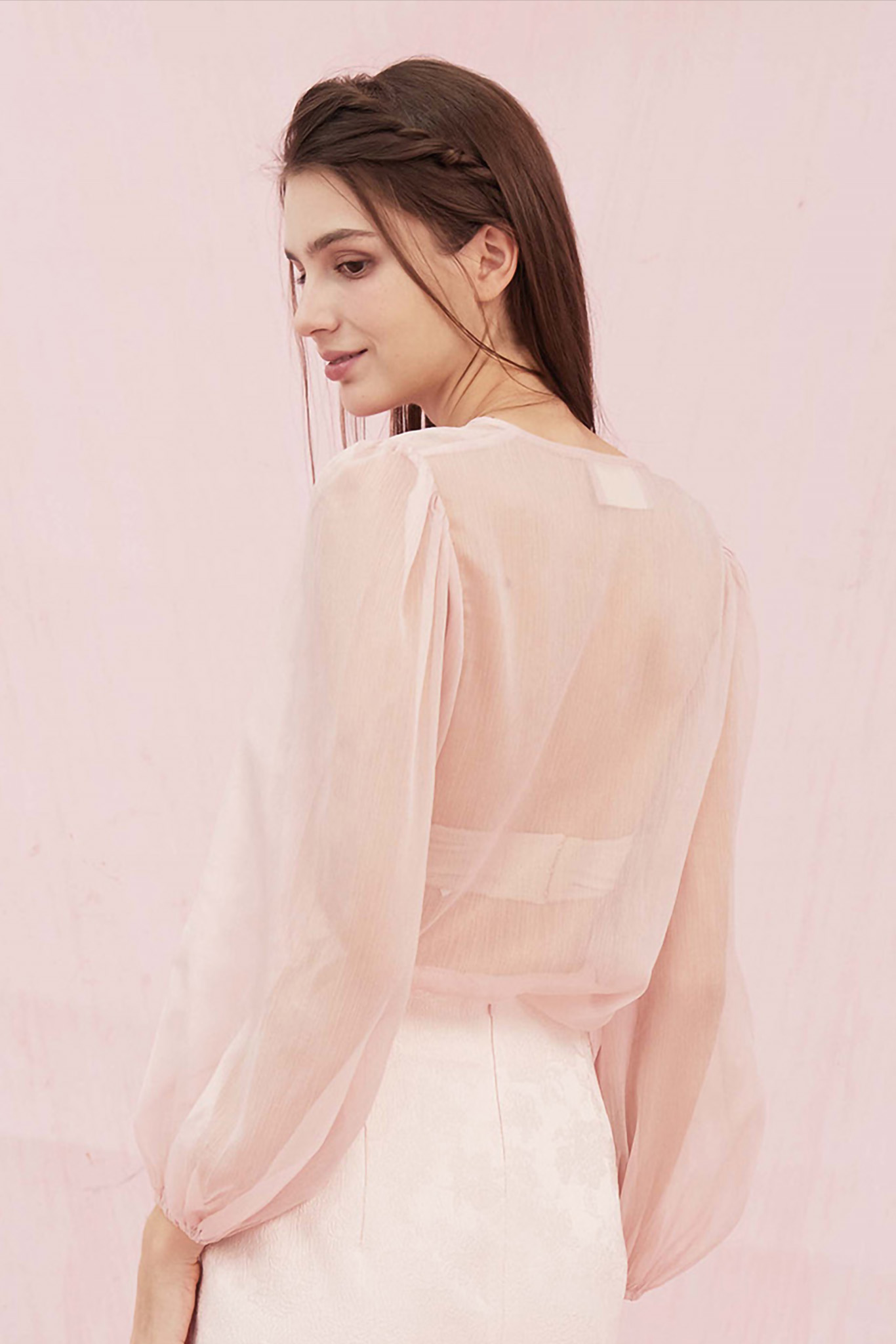 Brucine Pink Long Sleeve Top