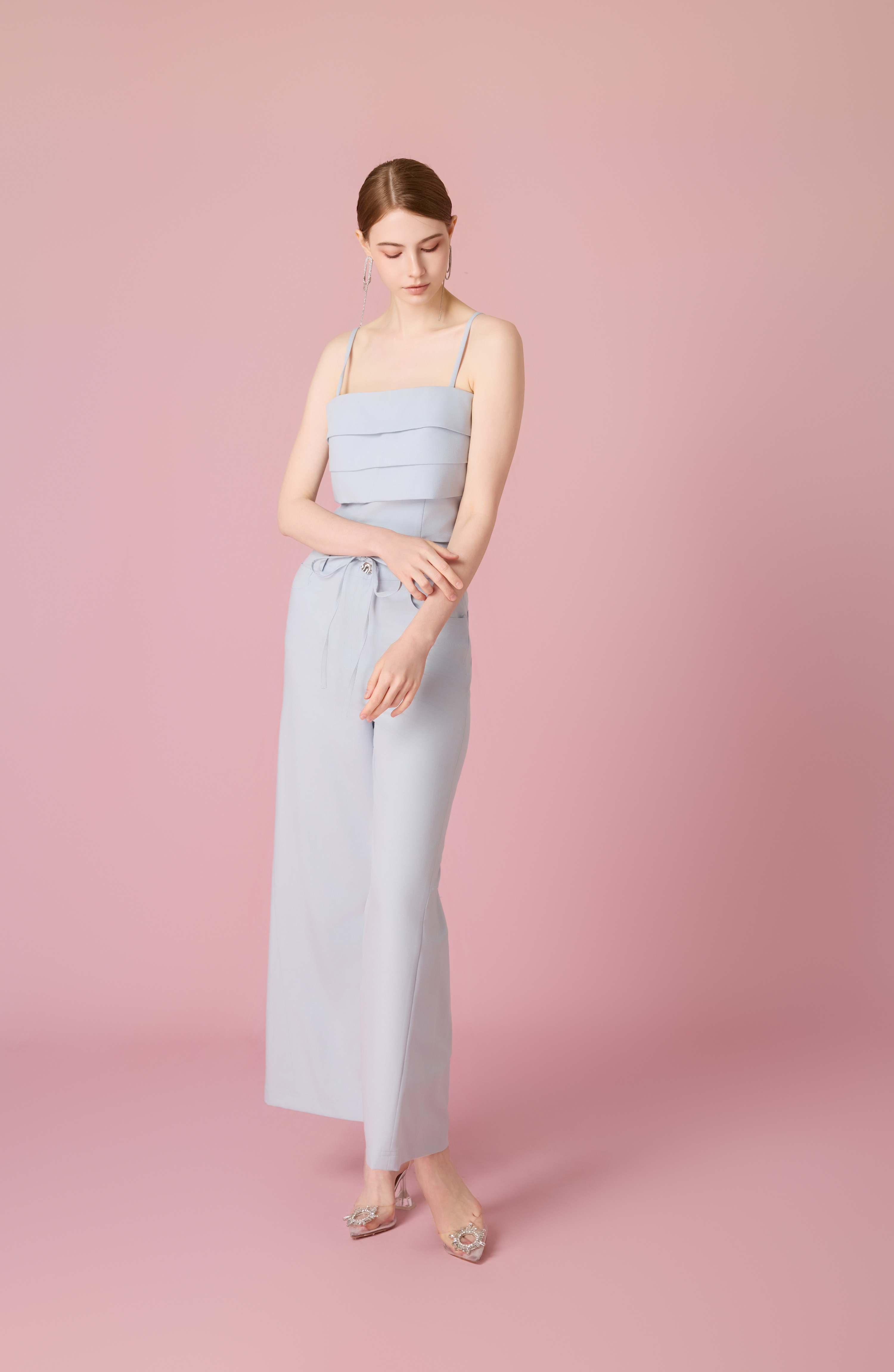 Chauntay Light Blue Wide Leg Pants