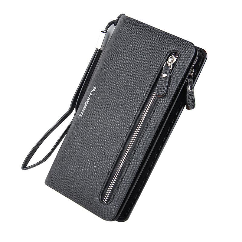 Ladies Long Cross Pattern Wallet mySite