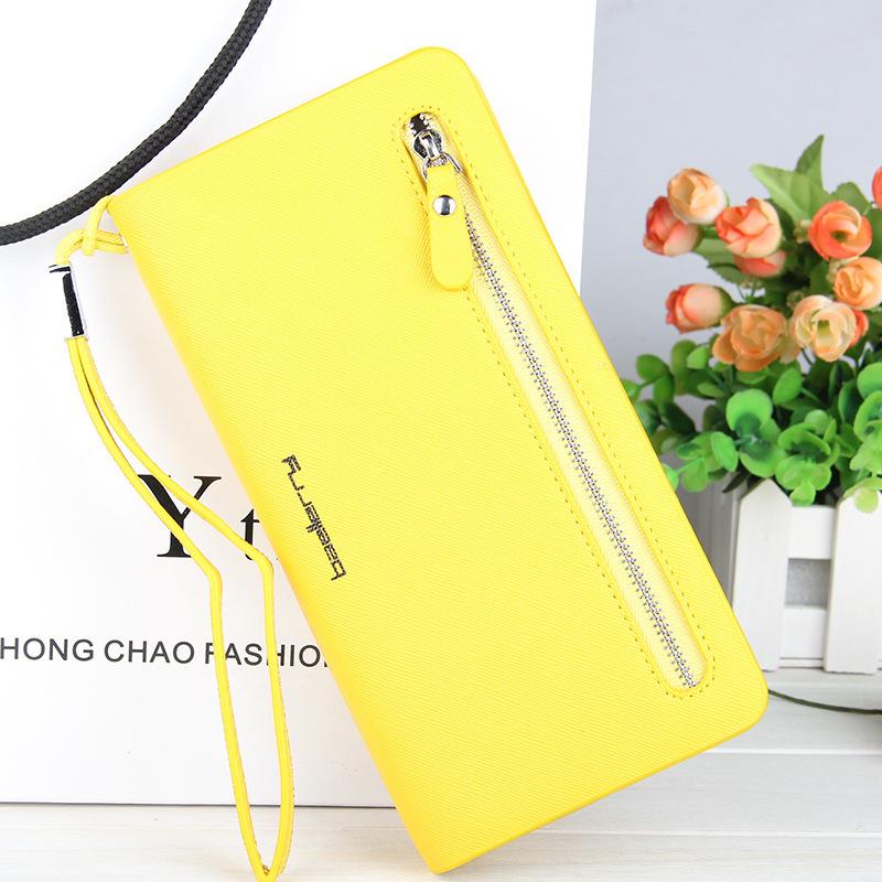Ladies Long Cross Pattern Wallet mySite