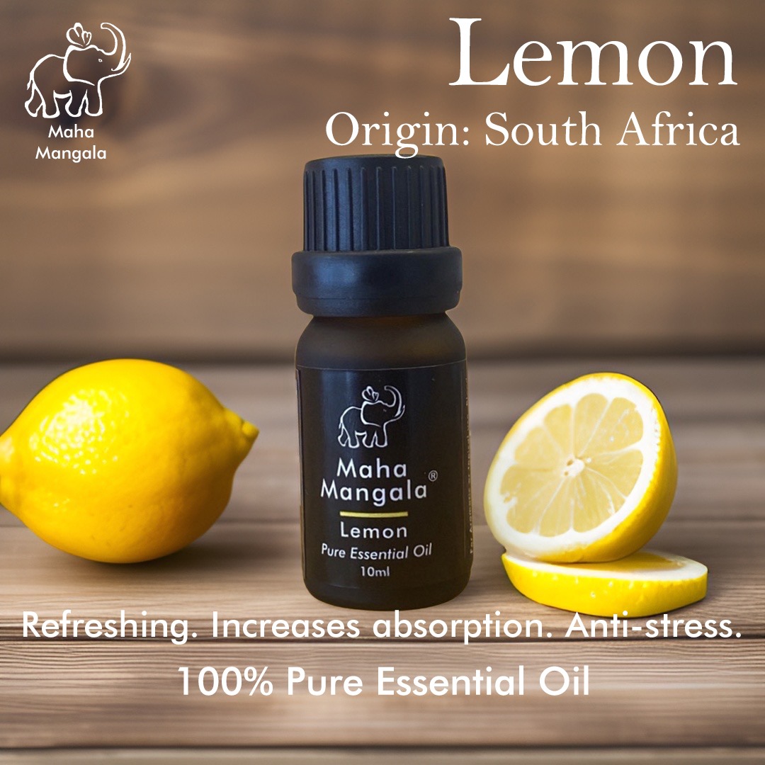MM Lemon Pure Essential Oil 10ML Natural Pure Essential Oil 大吉祥柠檬纯精油 10毫升天然纯精油