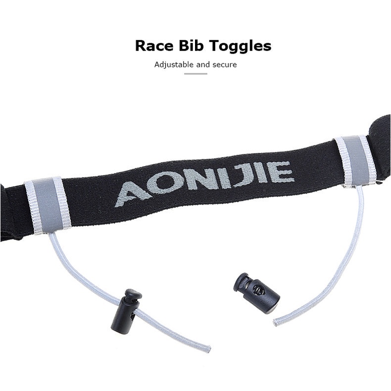 Aonijie Race BIB Number Belt