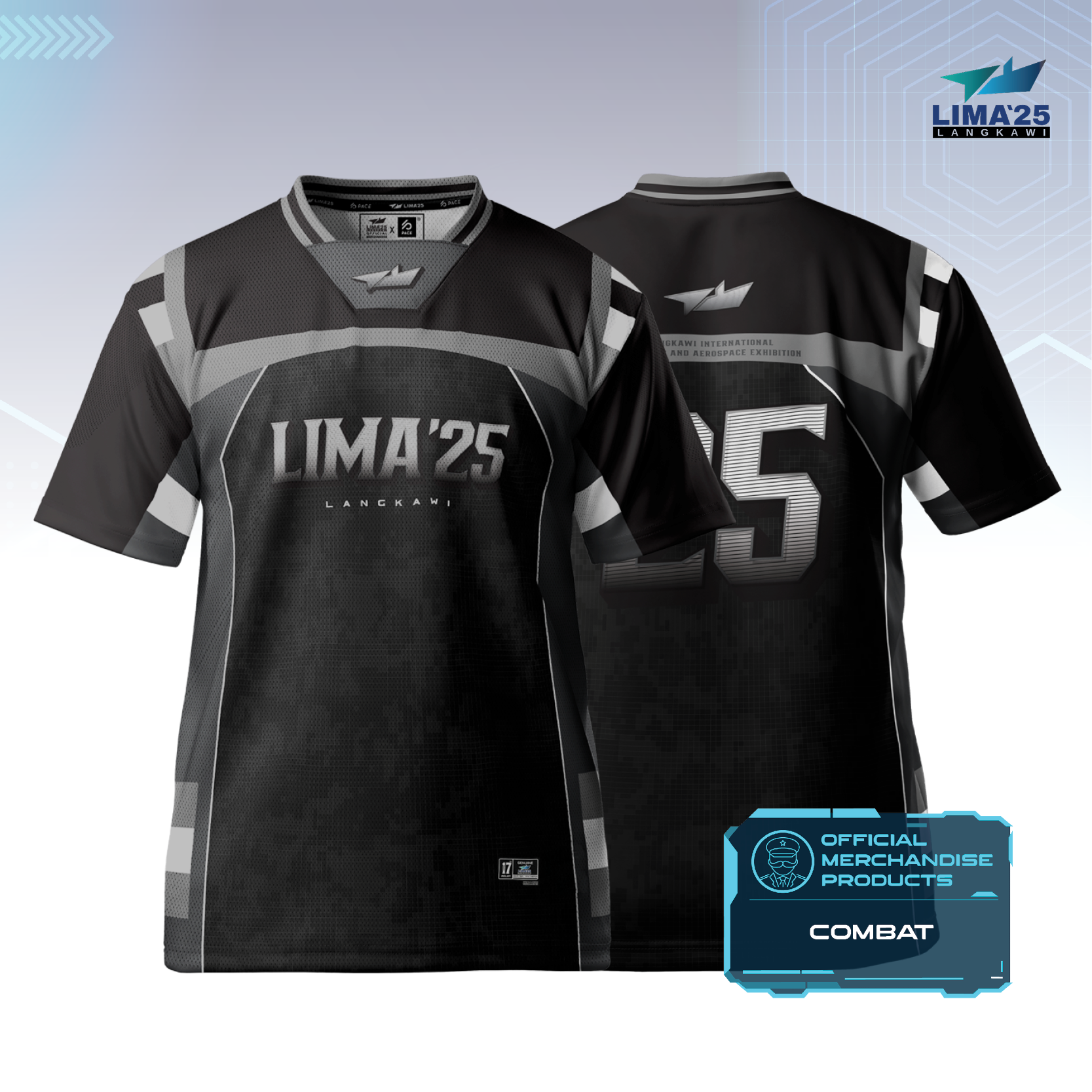 LIMA`25 Combat NFL Jersey