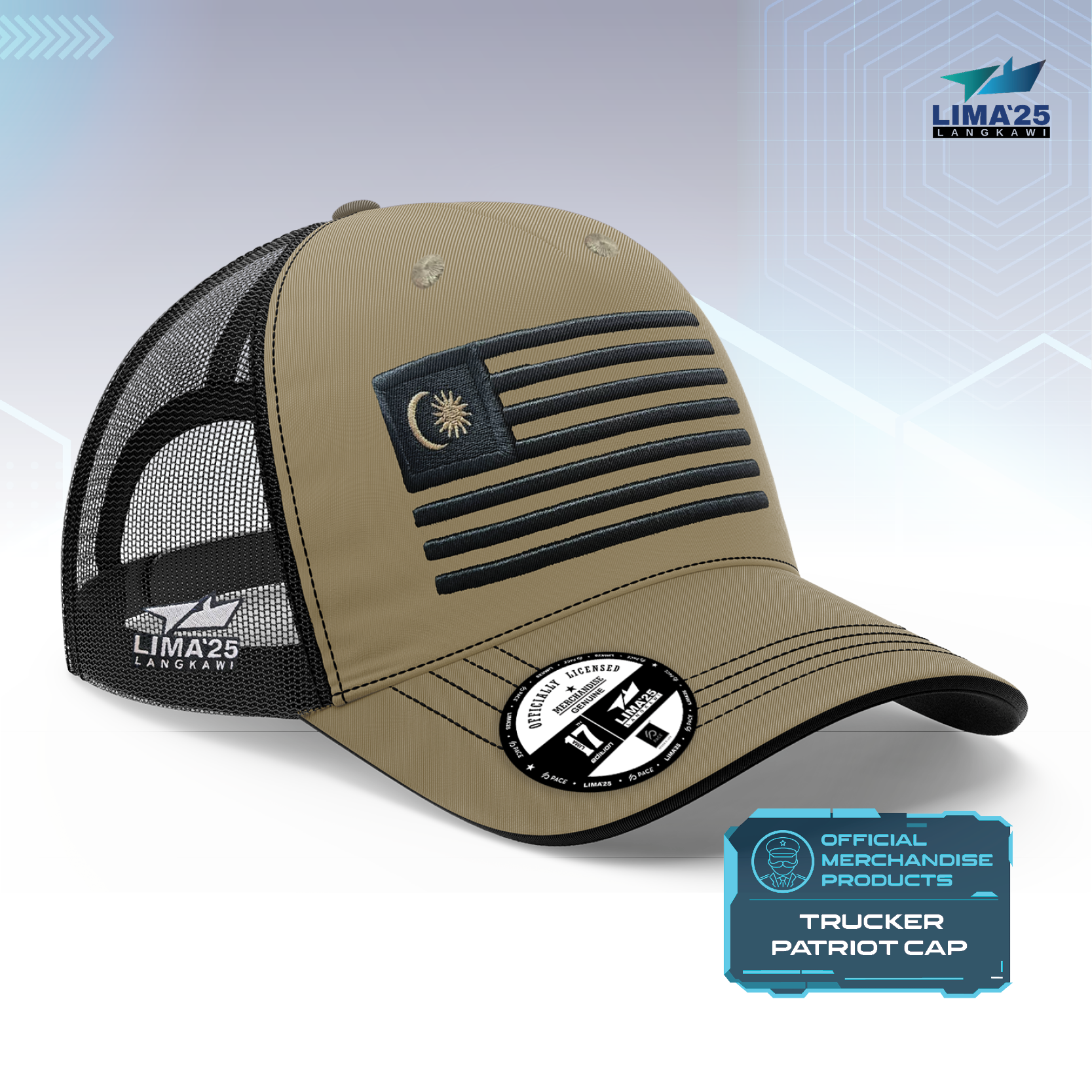 LIMA`25 Trucker Patriot Cap