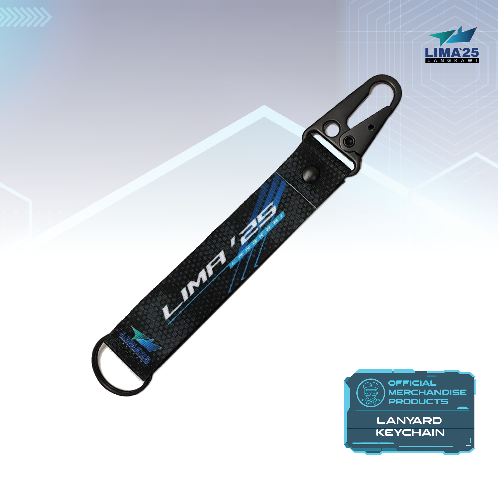 LIMA`25 Lanyard Keychain