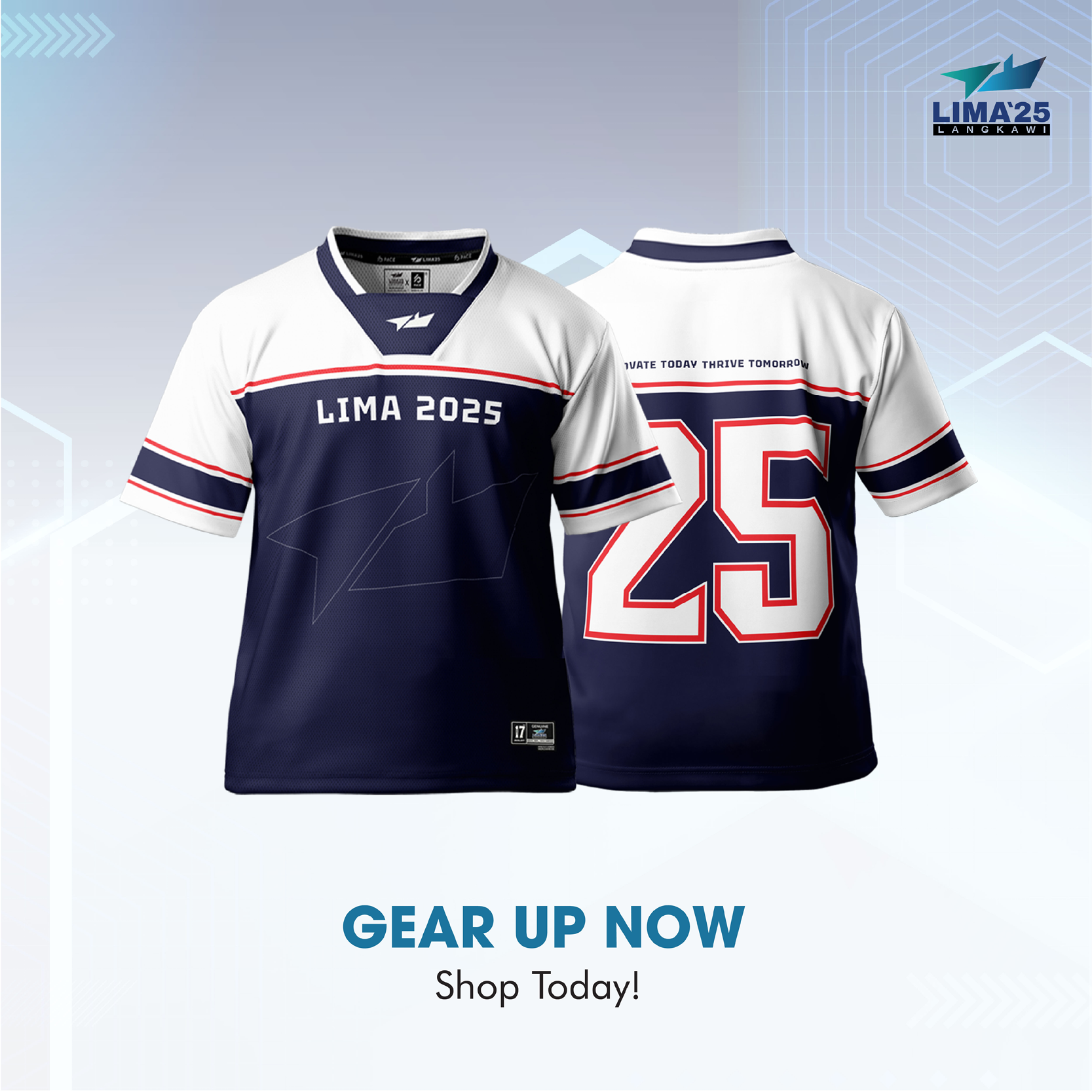 LIMA`25 Squadron NFL Jersey - Kids