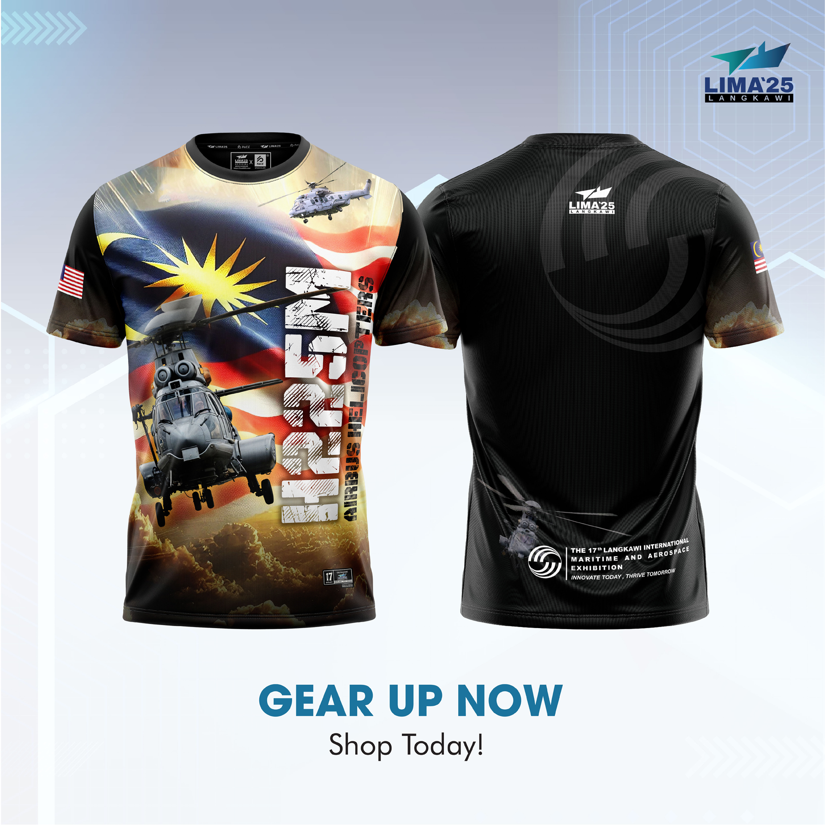 LIMA`25 H22M Airbus Helicopters  - Short Sleeve