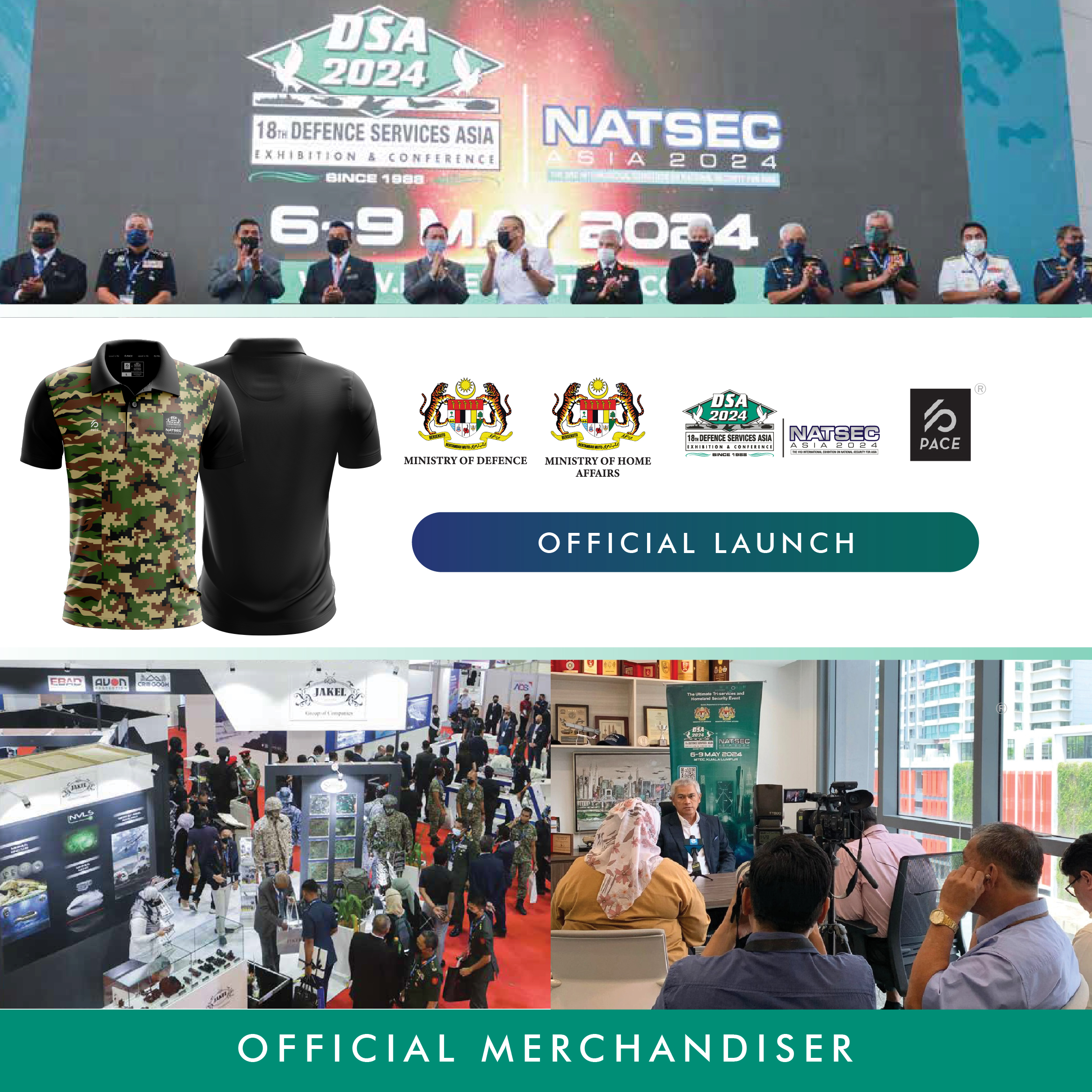 DSA 2024 SHORT SLEEVE SUBLIMATION - TIGER STRIPE X DIGITAL CAMO