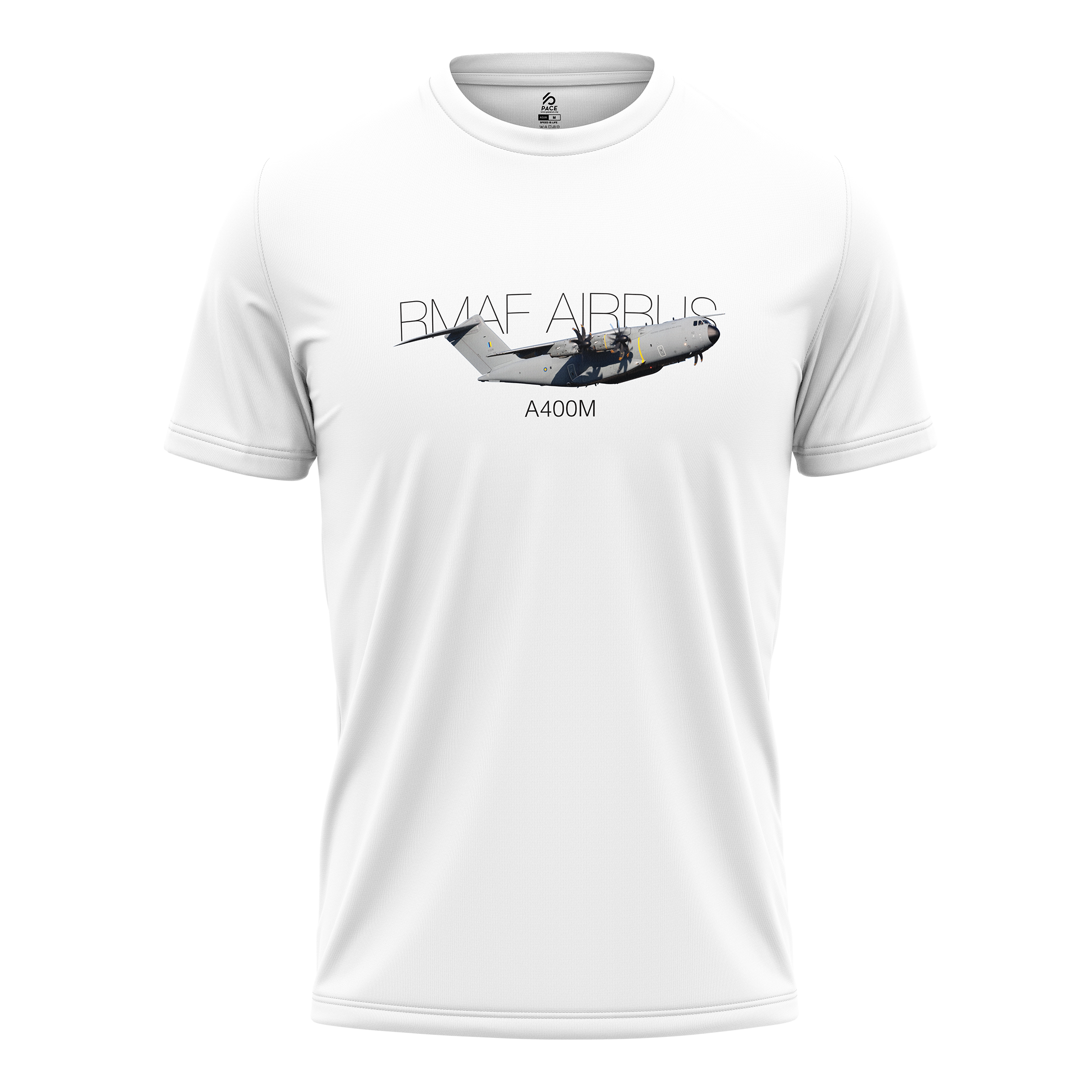 LIMARUN`24 Graphic Tee Airbus Black / White