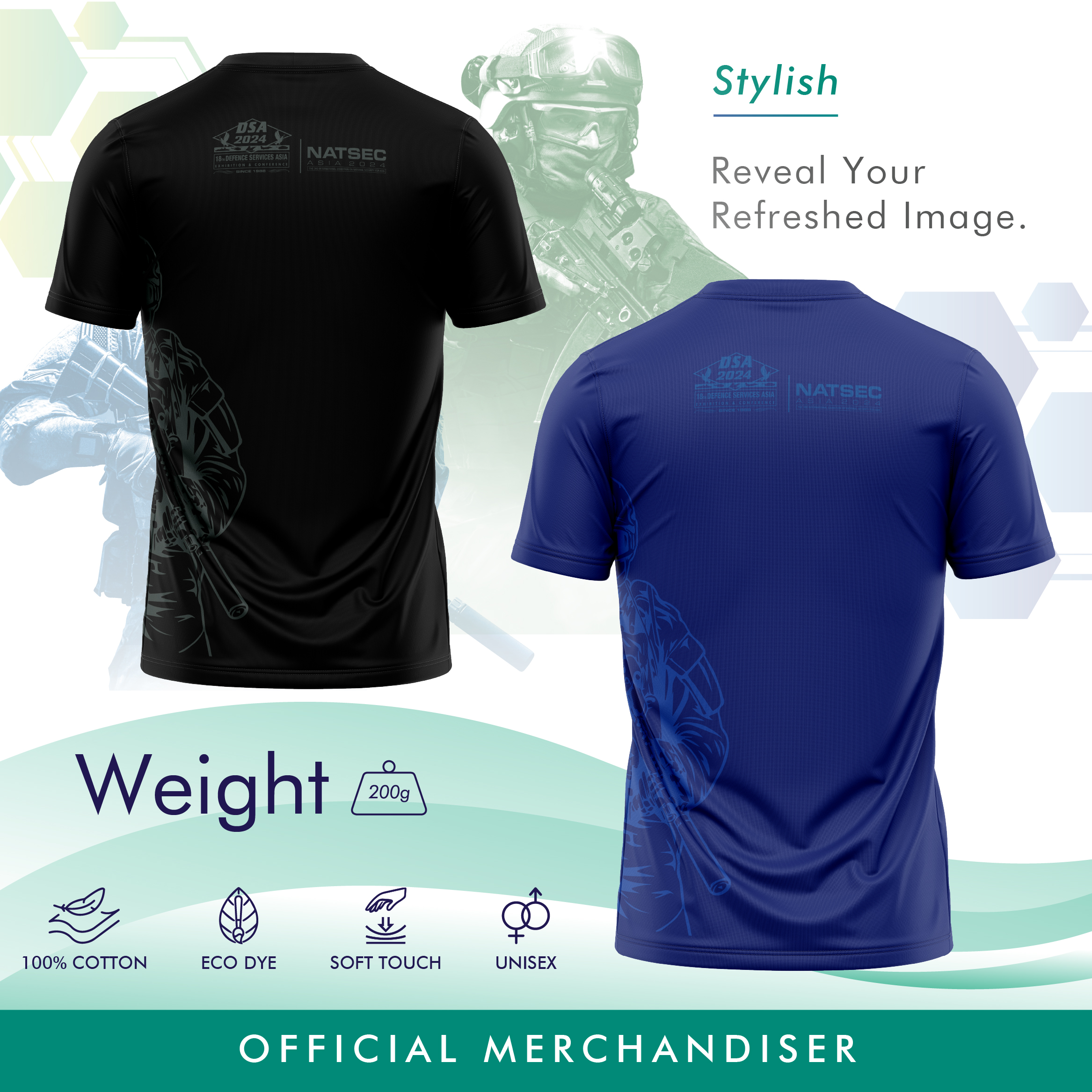 DSA 2024 GRAPHIC TEE ELITE FORCE