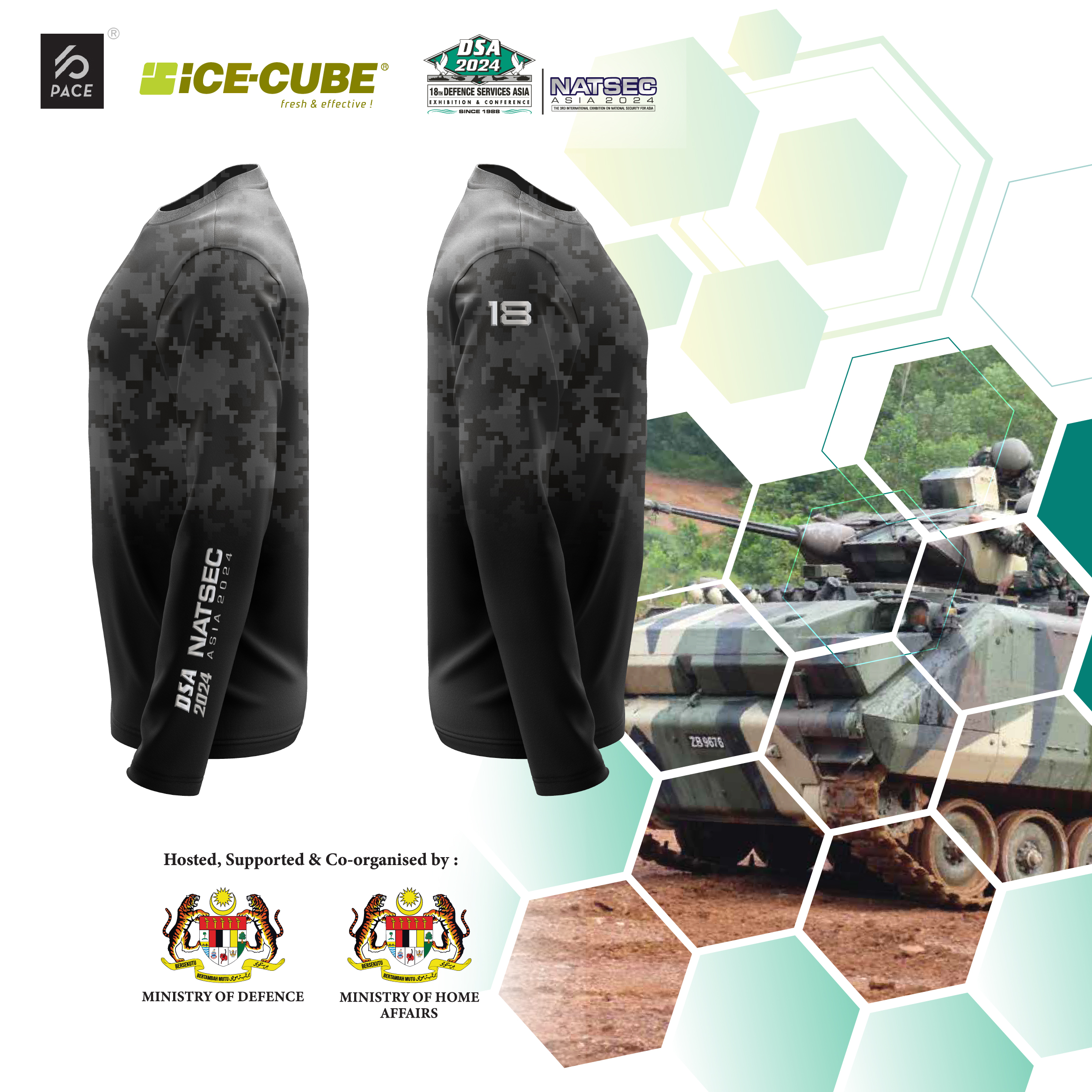 DSA 2024 DIGITAL CAMO LONG SLEEVE  