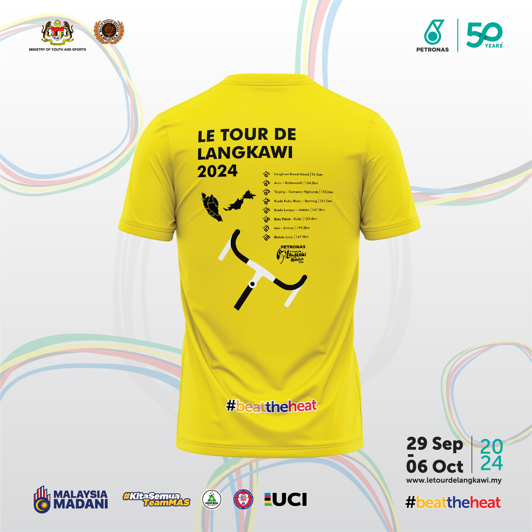 PLTDL`24 Graphic Tee Cycling Peloton