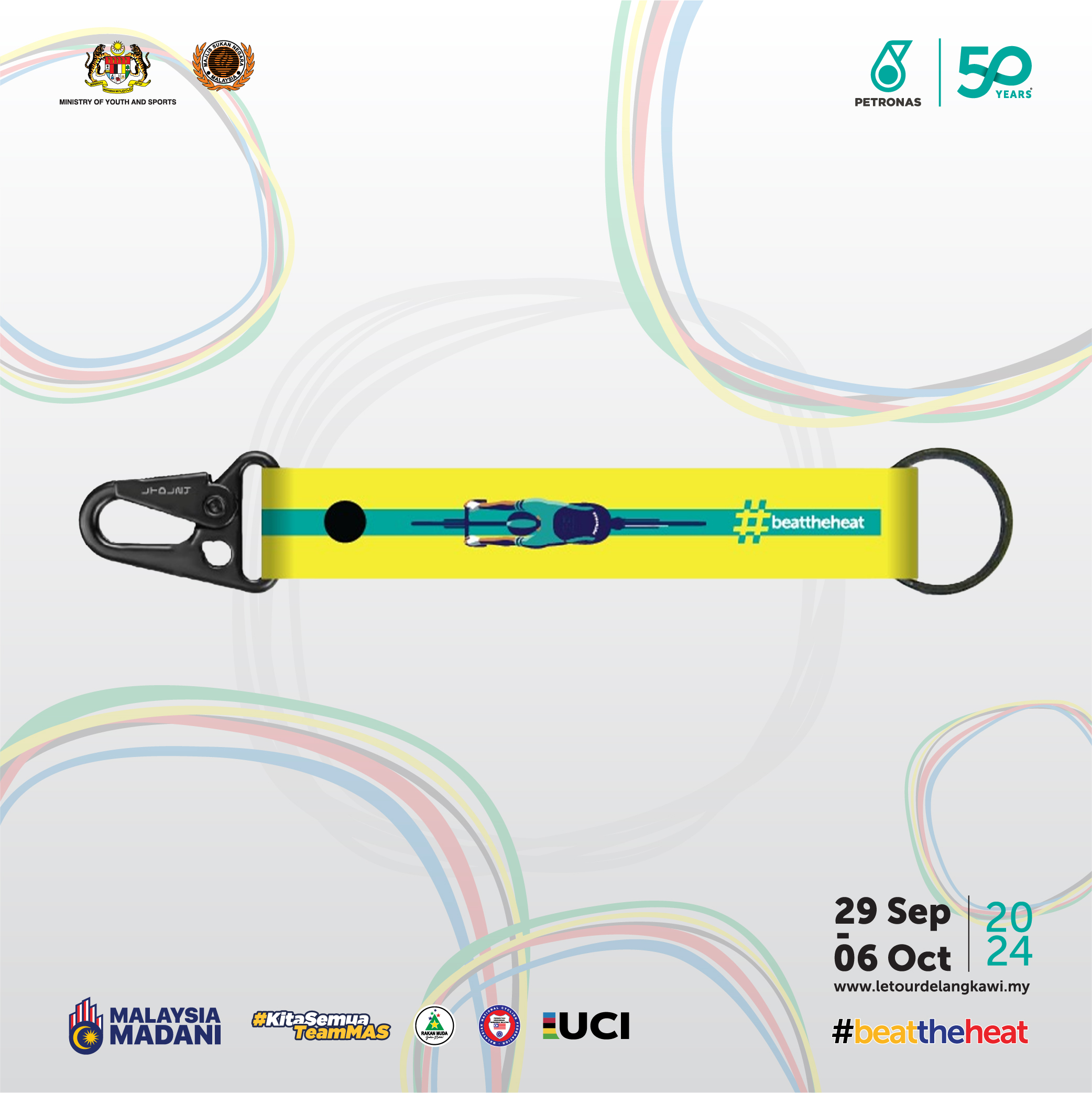 PLTDL`24 Keychain Beat The Heat