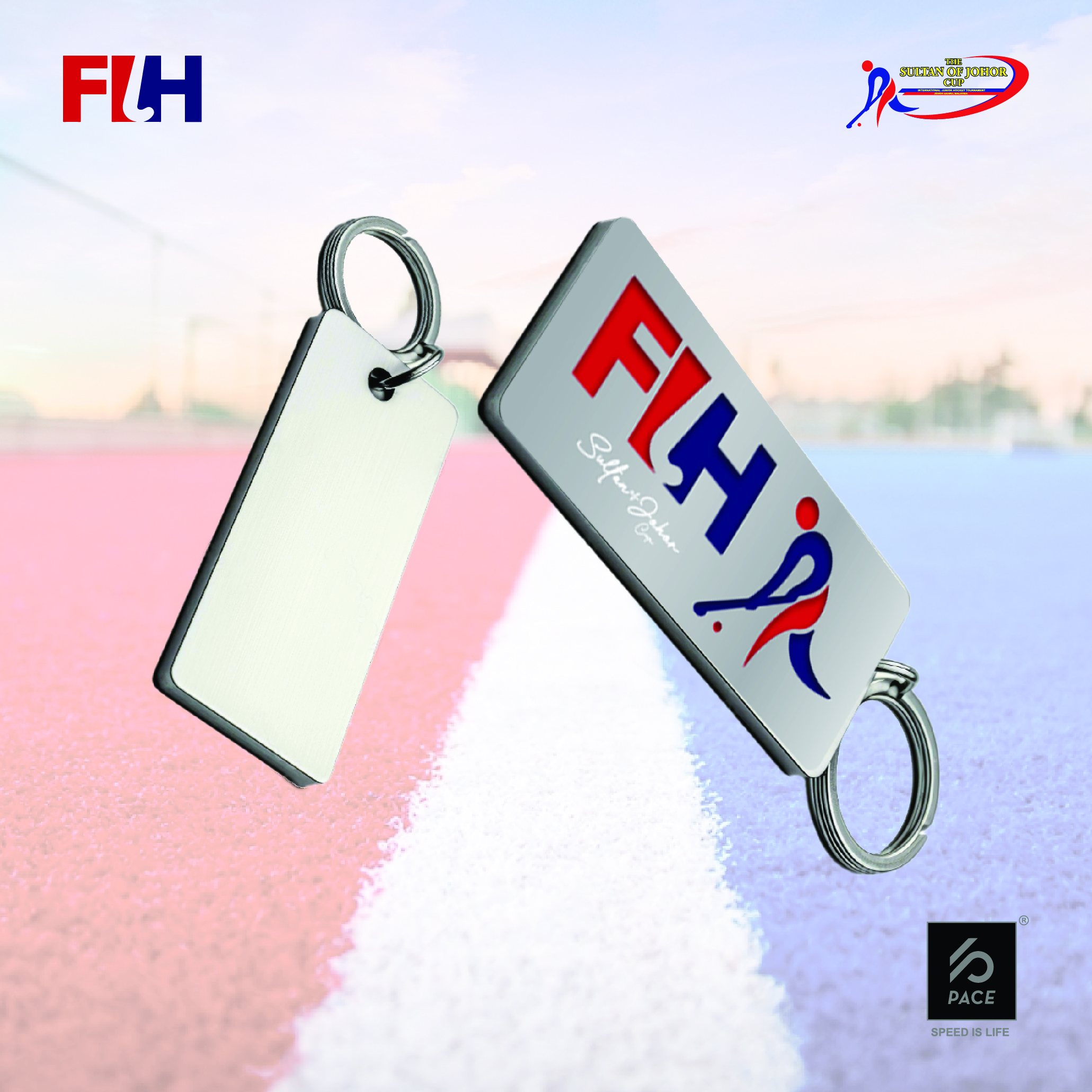 SULTAN JOHOR CUP`24 FIH Exclusive Keychain
