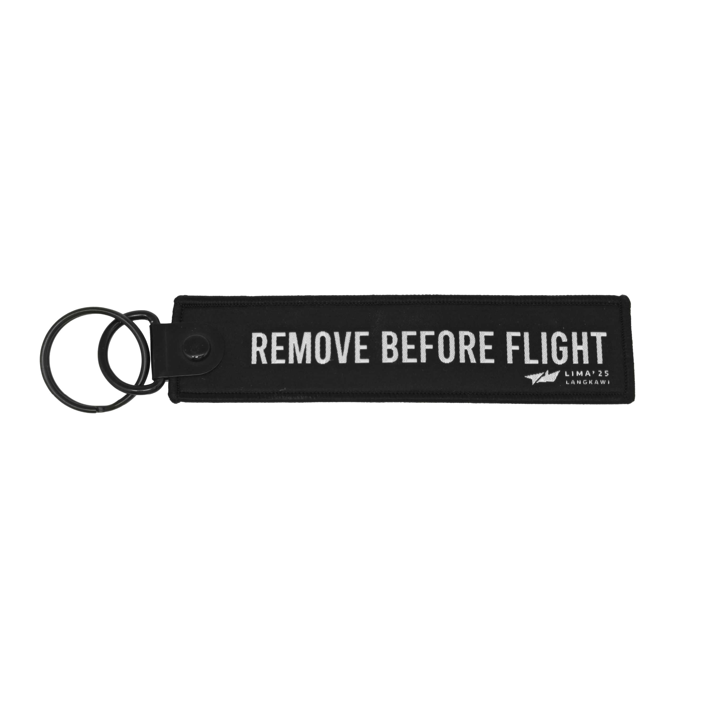 LIMA`25 Remove Before Flight Keychain
