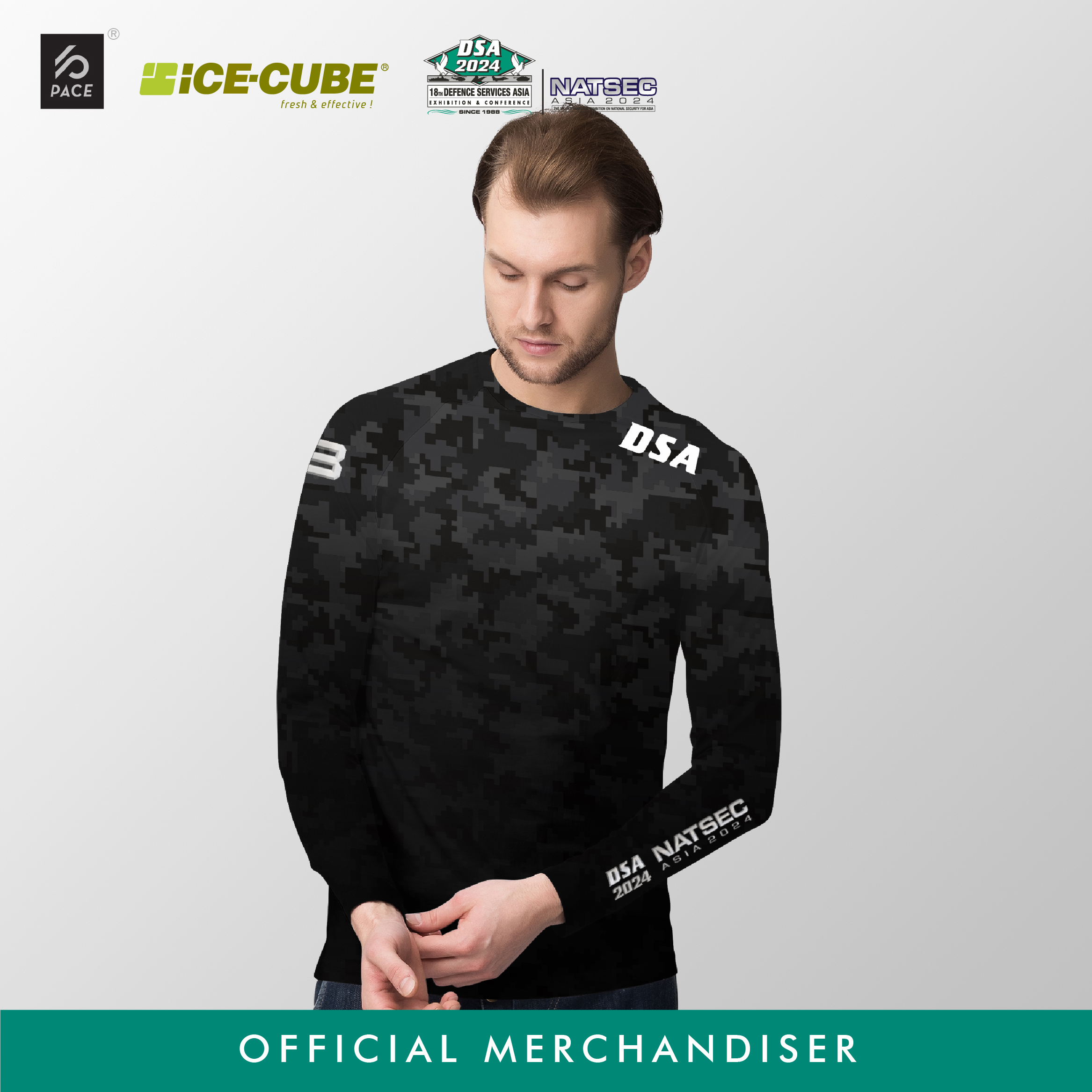 DSA 2024 Digital Camo Long Sleeve Sublimation