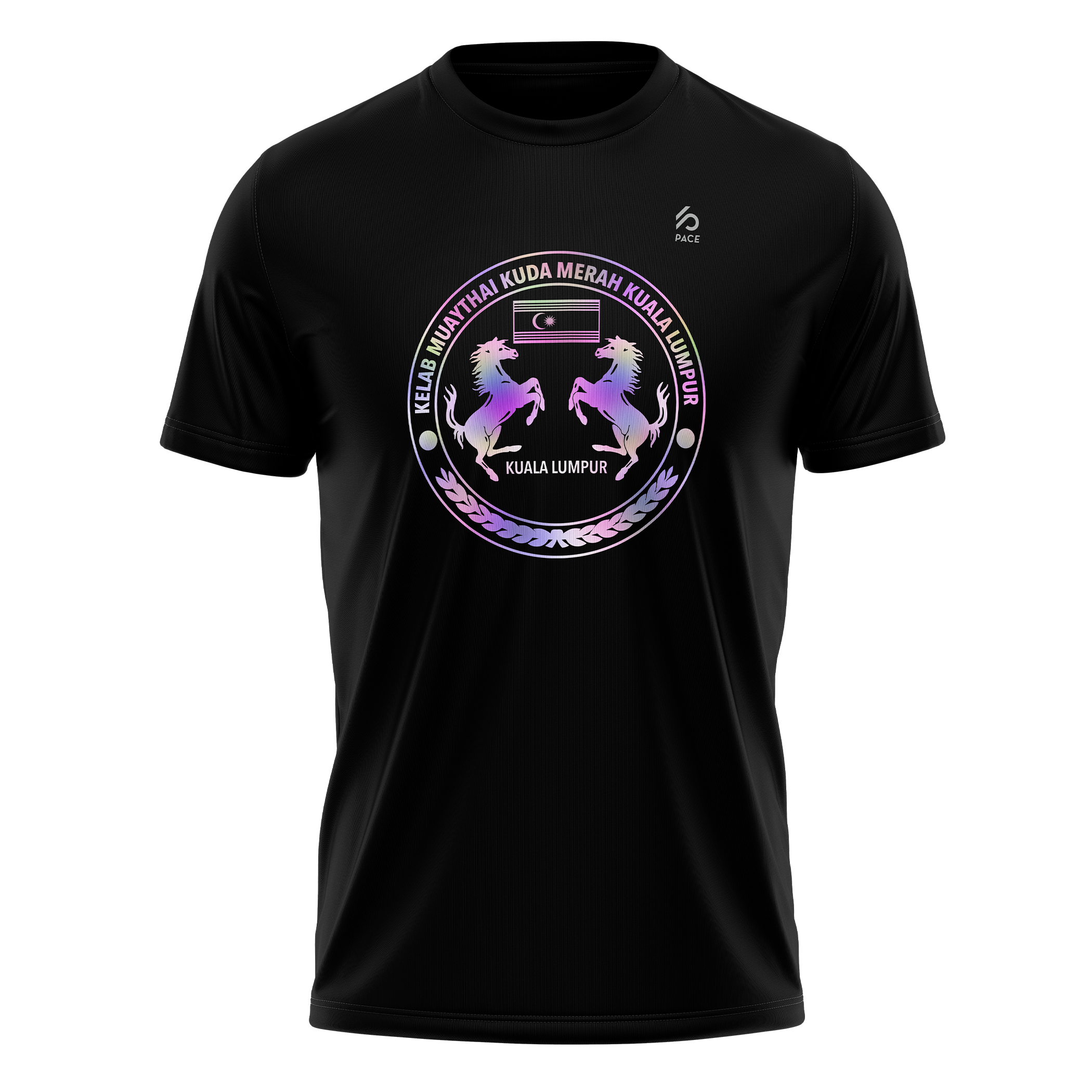 KUDA MERAH`24 Black Rainbow Tee