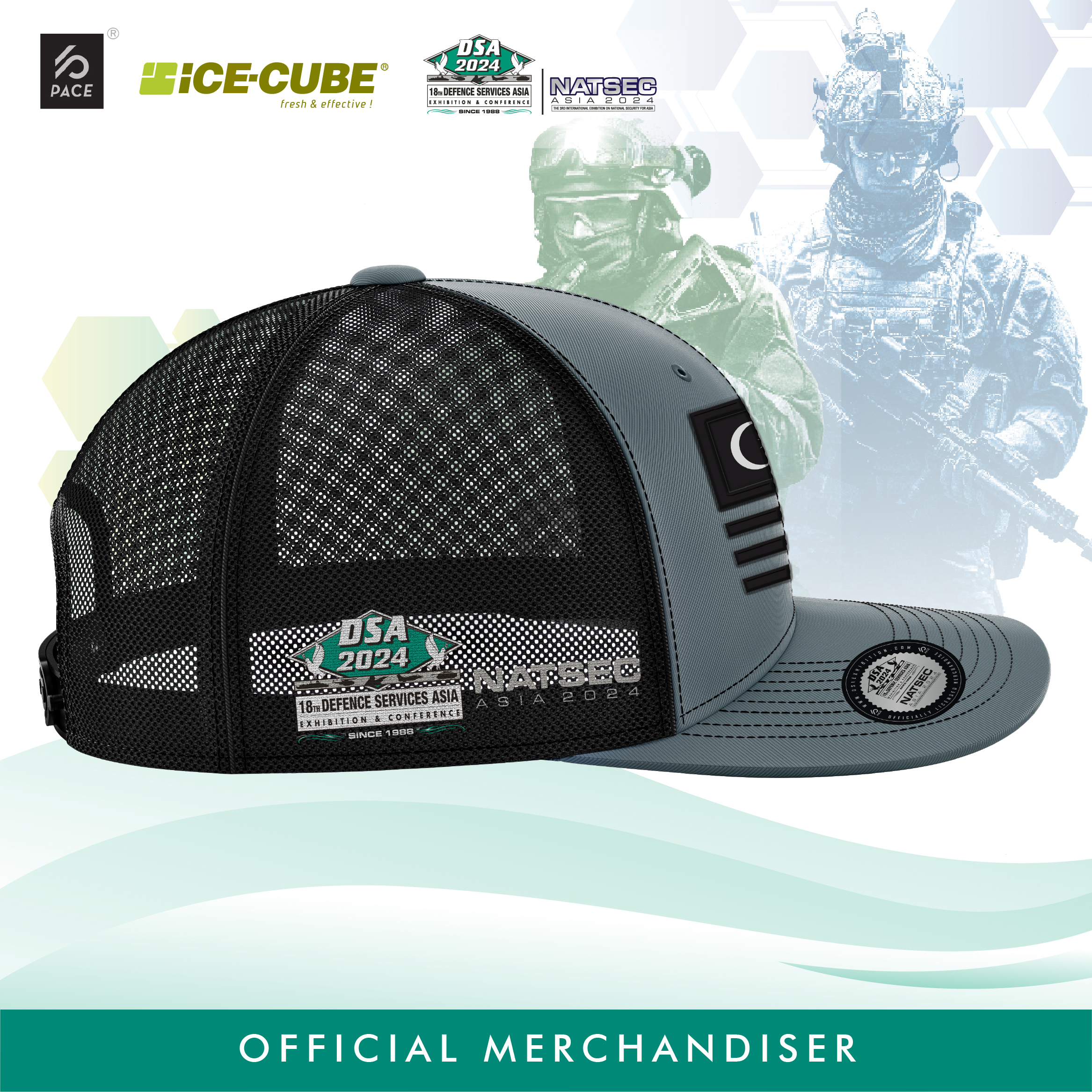 DSA 2024 Trucker Cap Tactical Flag