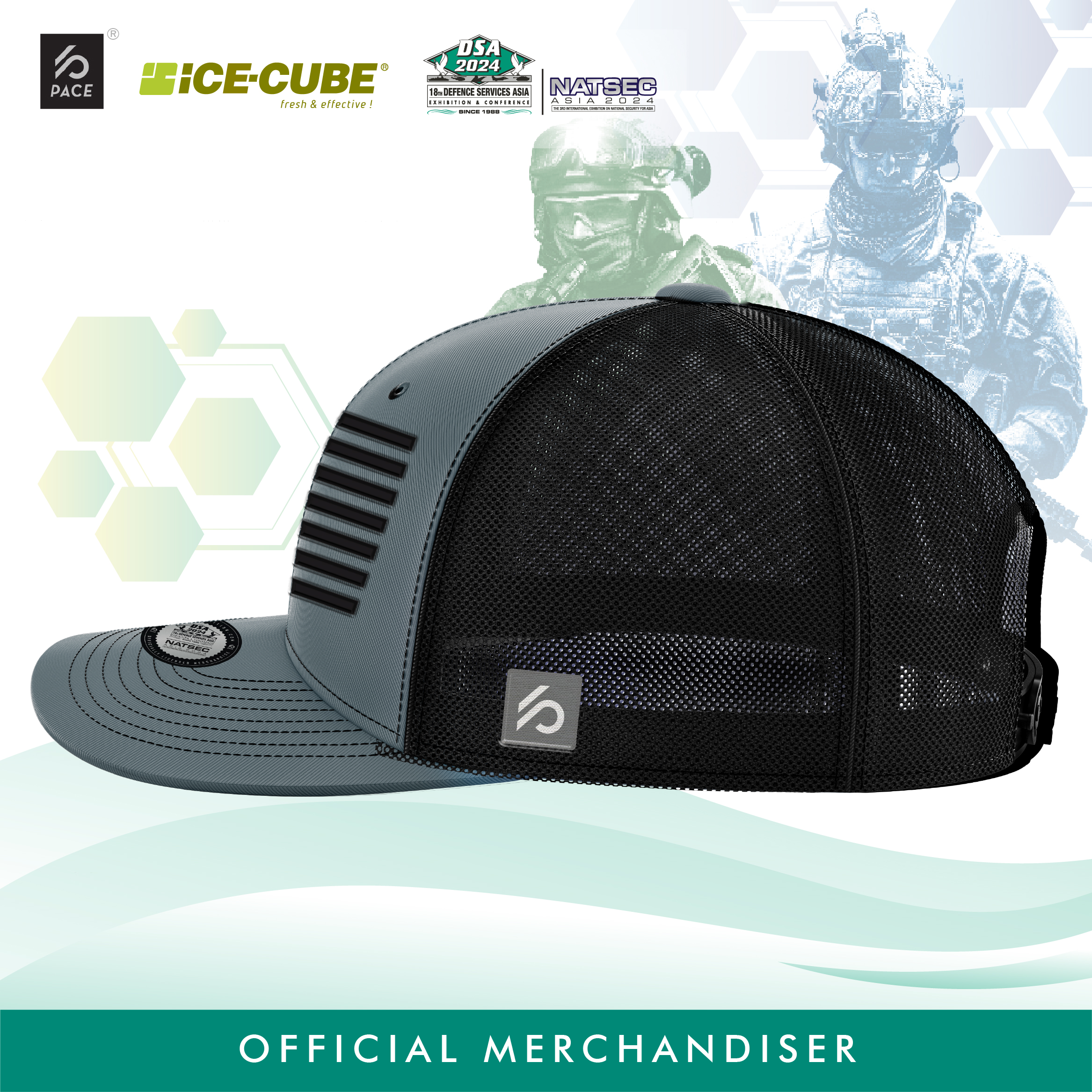 DSA 2024 Trucker Cap Tactical Flag